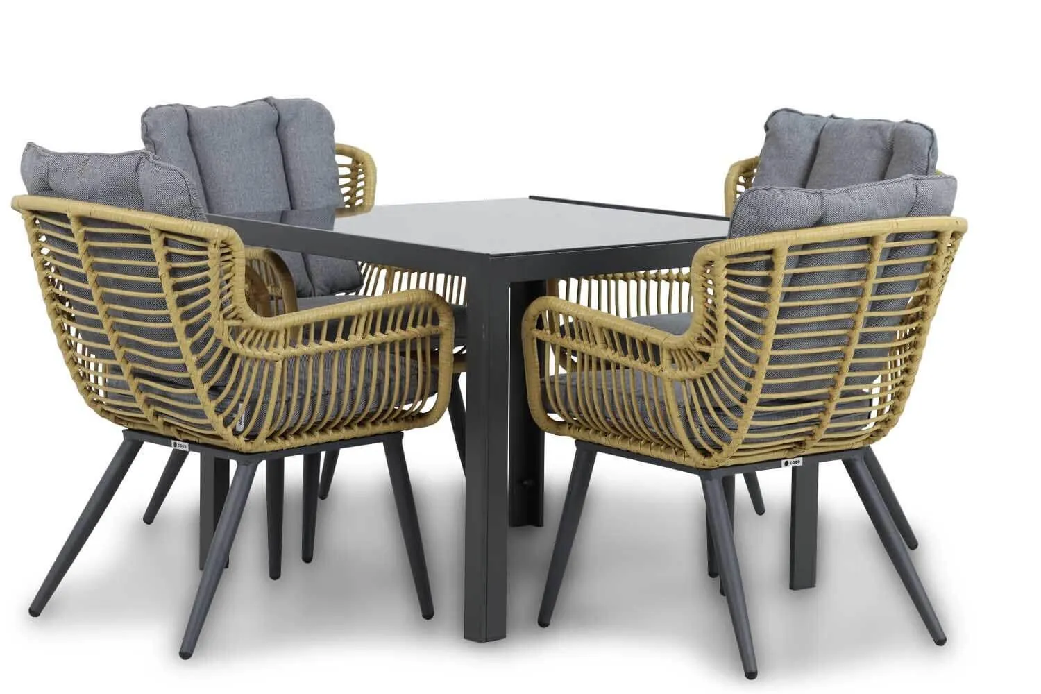 Coco Azzano/Mondello 90 cm dining tuinset 5-delig