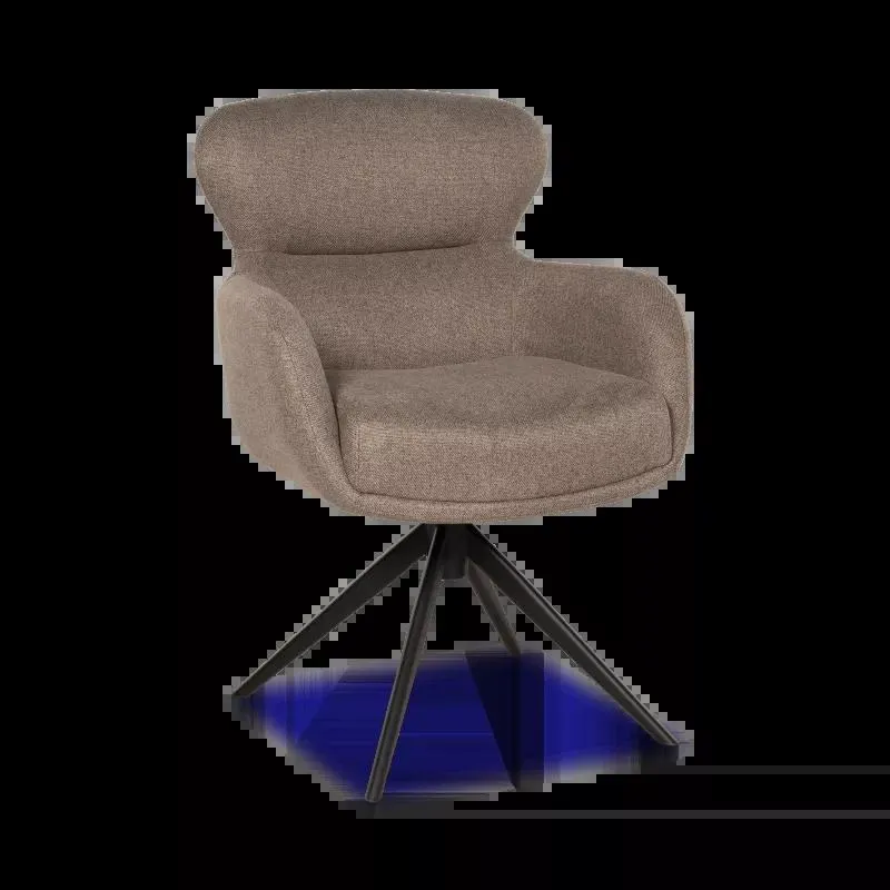 Armstoel Silka (sale) - Soho Taupe (OP=OP)