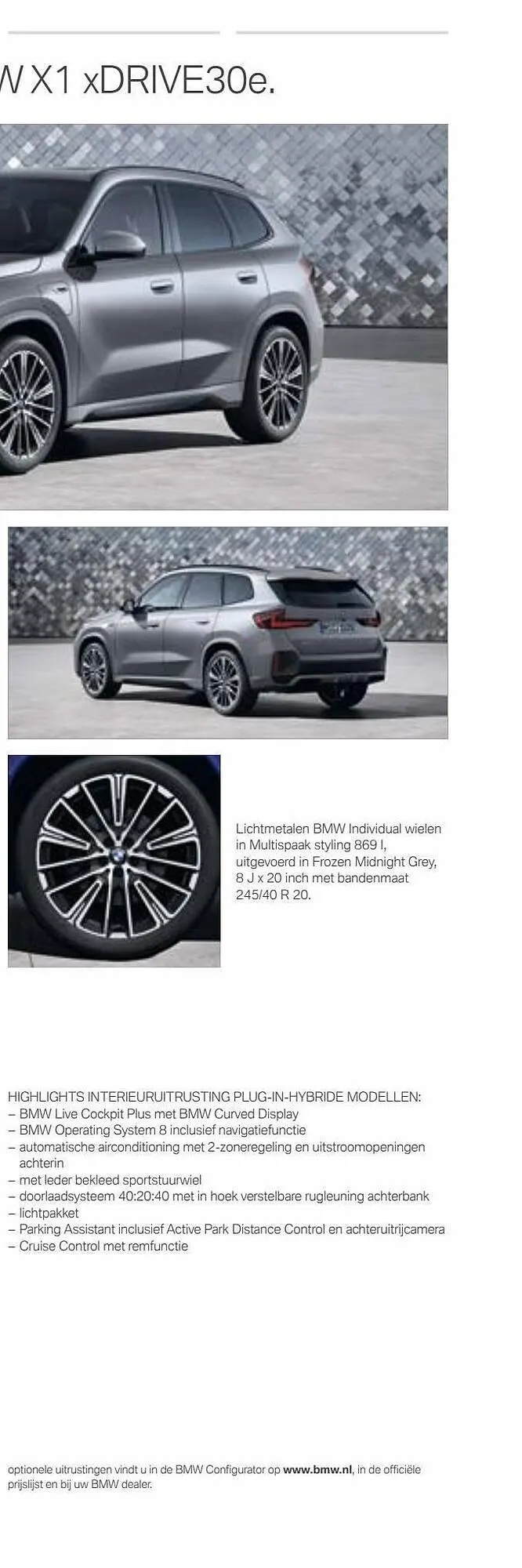BMW folder - iX1 & X1 van 31 december tot 31 december 2023 - Folder pagina 73