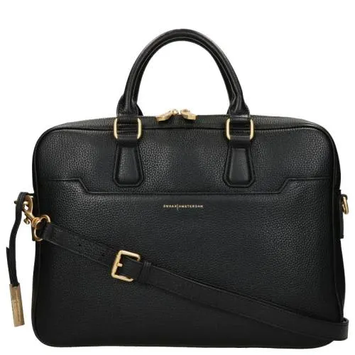 Smaak Amsterdam Laptoptas Jil 15'' Zwart