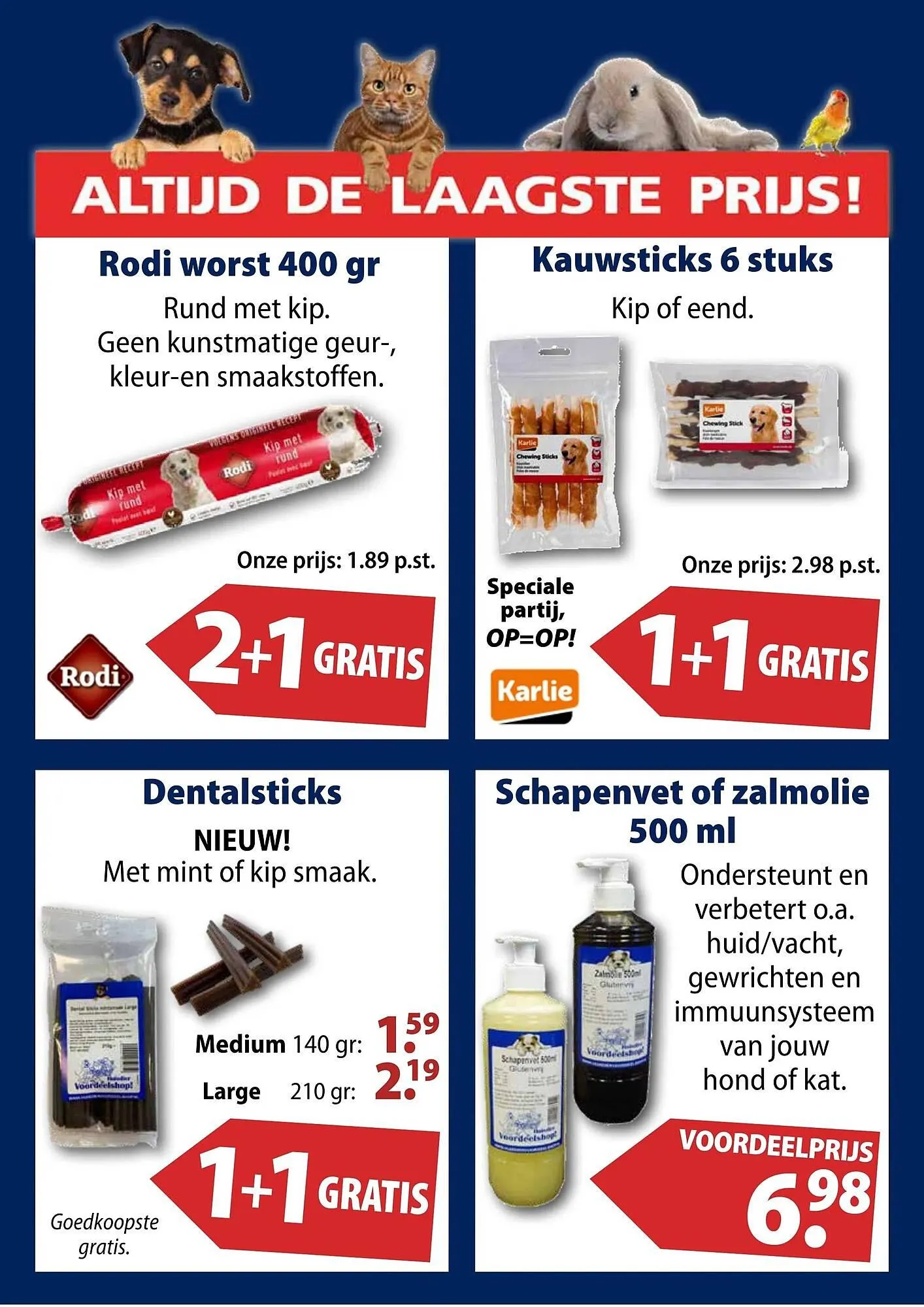 Huisdier Voordeelshop folder van 3 mei tot 20 mei 2025 - Folder pagina 5