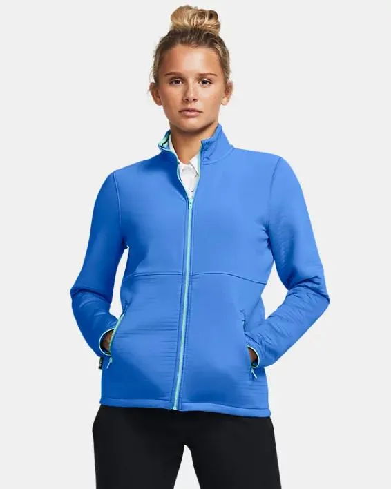 Damesshirt UA Storm Daytona met volledige rits