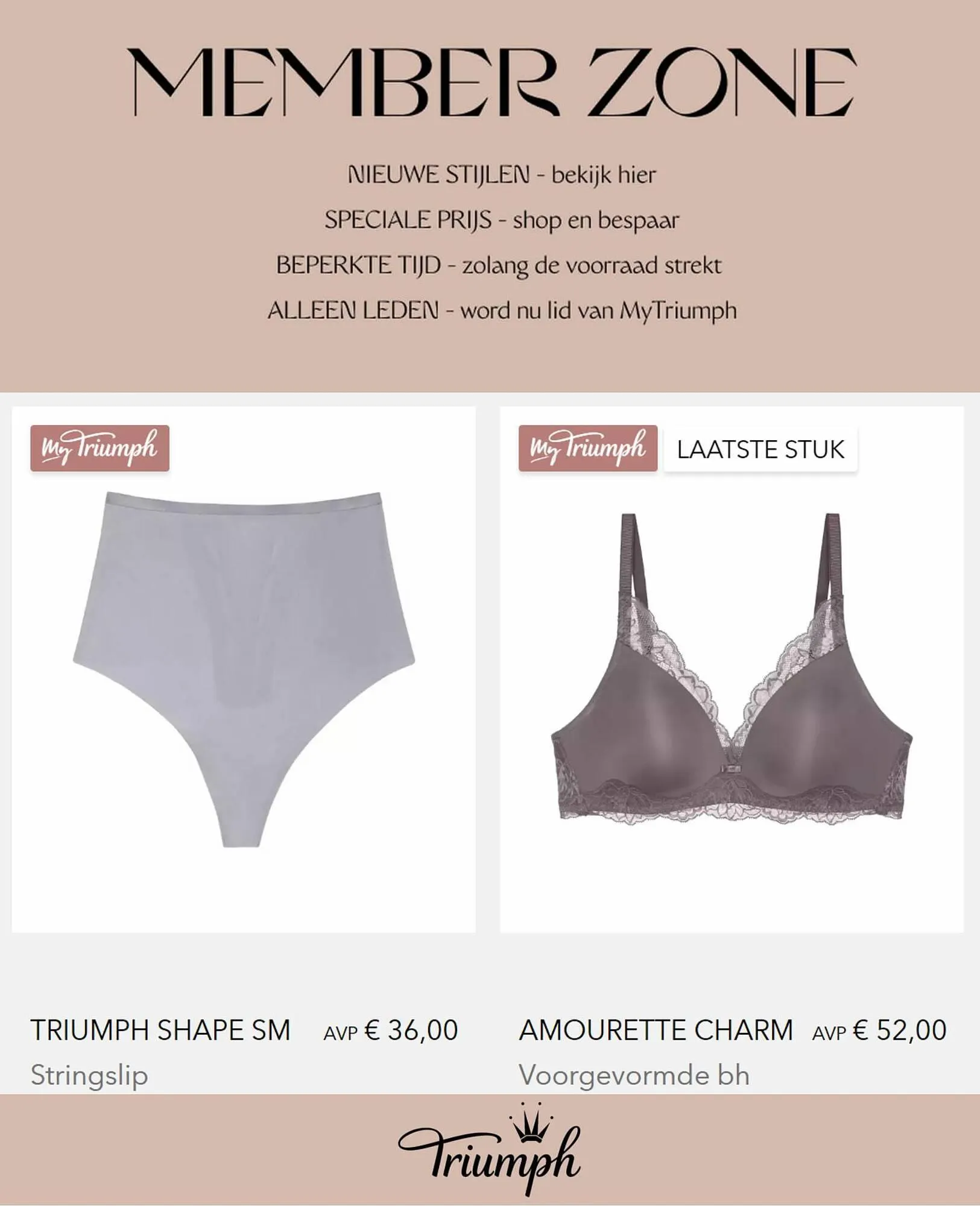 Triumph folder van 26 september tot 5 oktober 2023 - Folder pagina 5