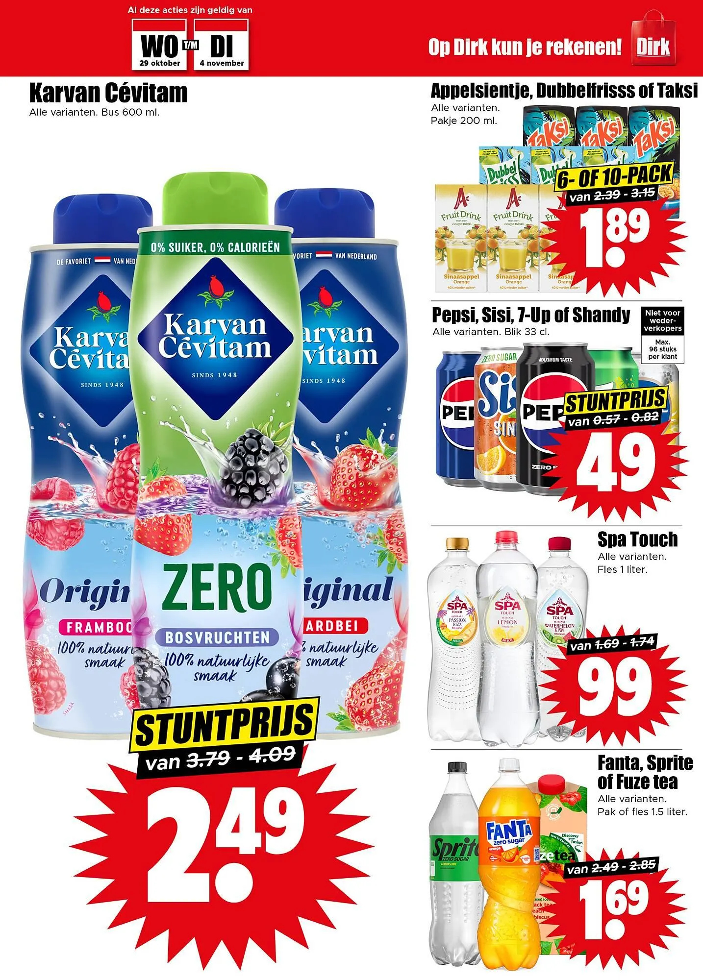 Dirk folder van 29 oktober tot 4 november 2025 - Folder pagina 19