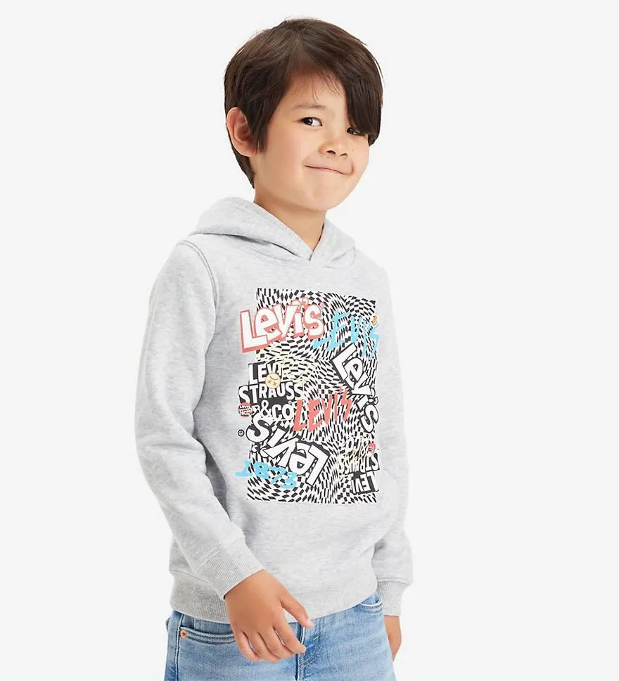 Kids Illusion Logo Pullover Hoodie