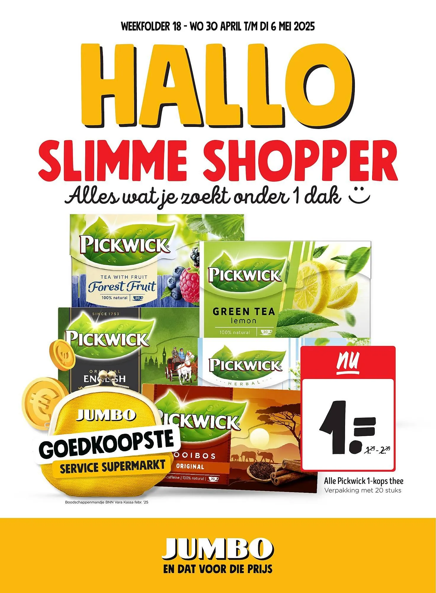 Jumbo folder van 26 april tot 6 mei 2025 - Folder pagina 1