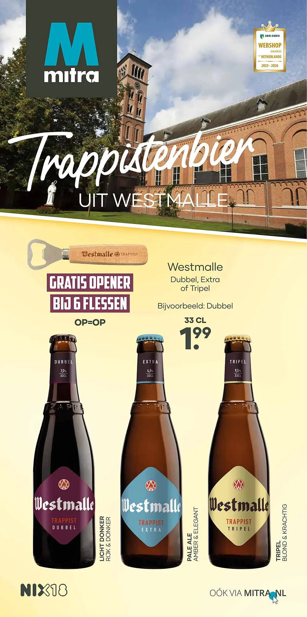 Mitra folder van 26 april tot 9 mei 2026 - Folder pagina 1