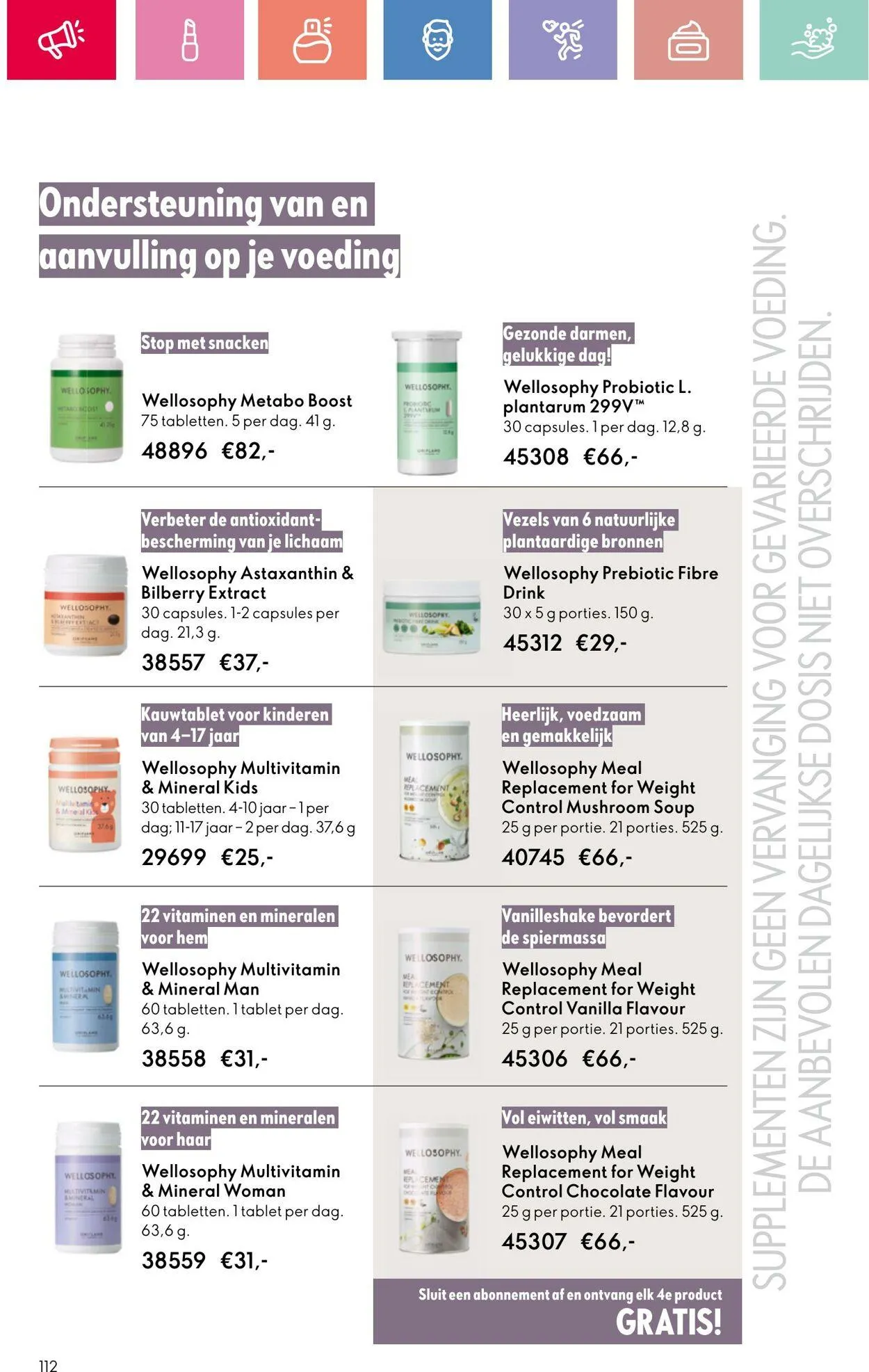 Oriflame Actuele folder van 24 augustus tot 7 september 2025 - Folder pagina 112