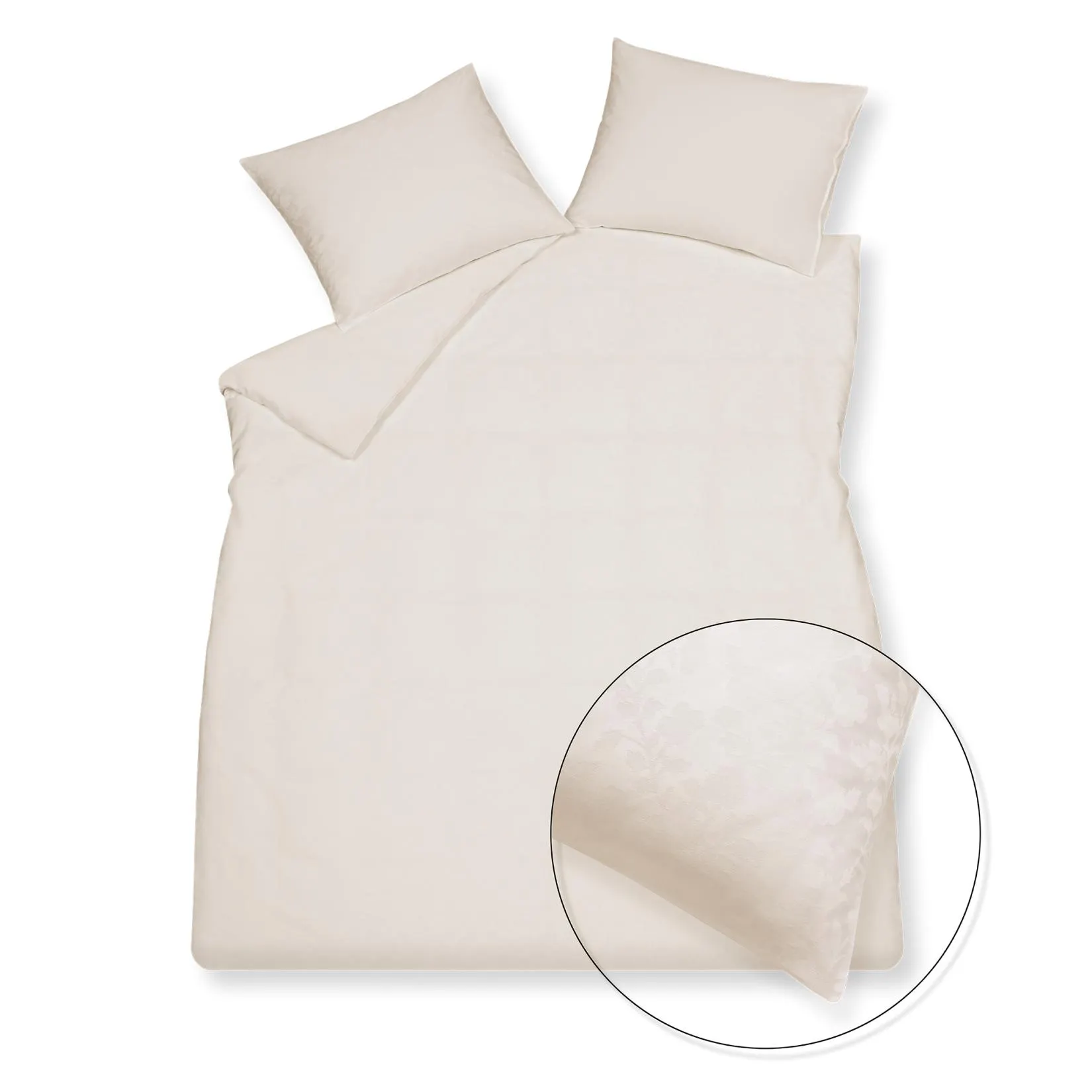 PURITY RAVENNA dekbedovertrekset | cream tan