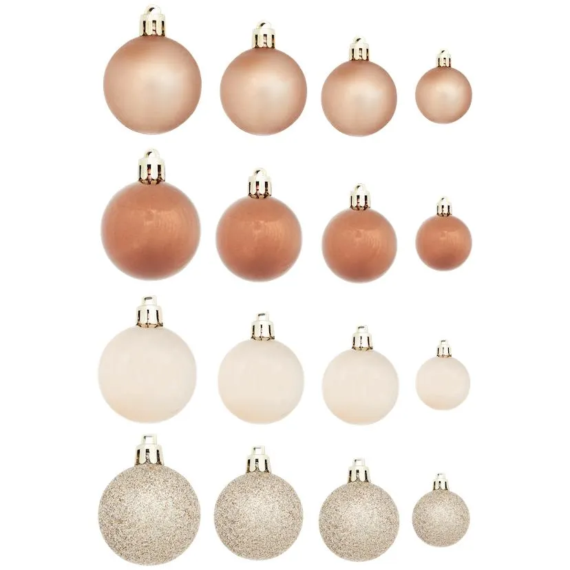 Palline di Natale in plastica