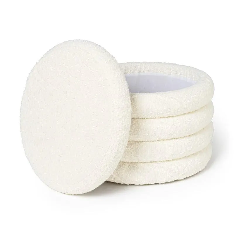 Teddy poef gelaagd met opbergruimte - Troyes - ø41x32.5 cm