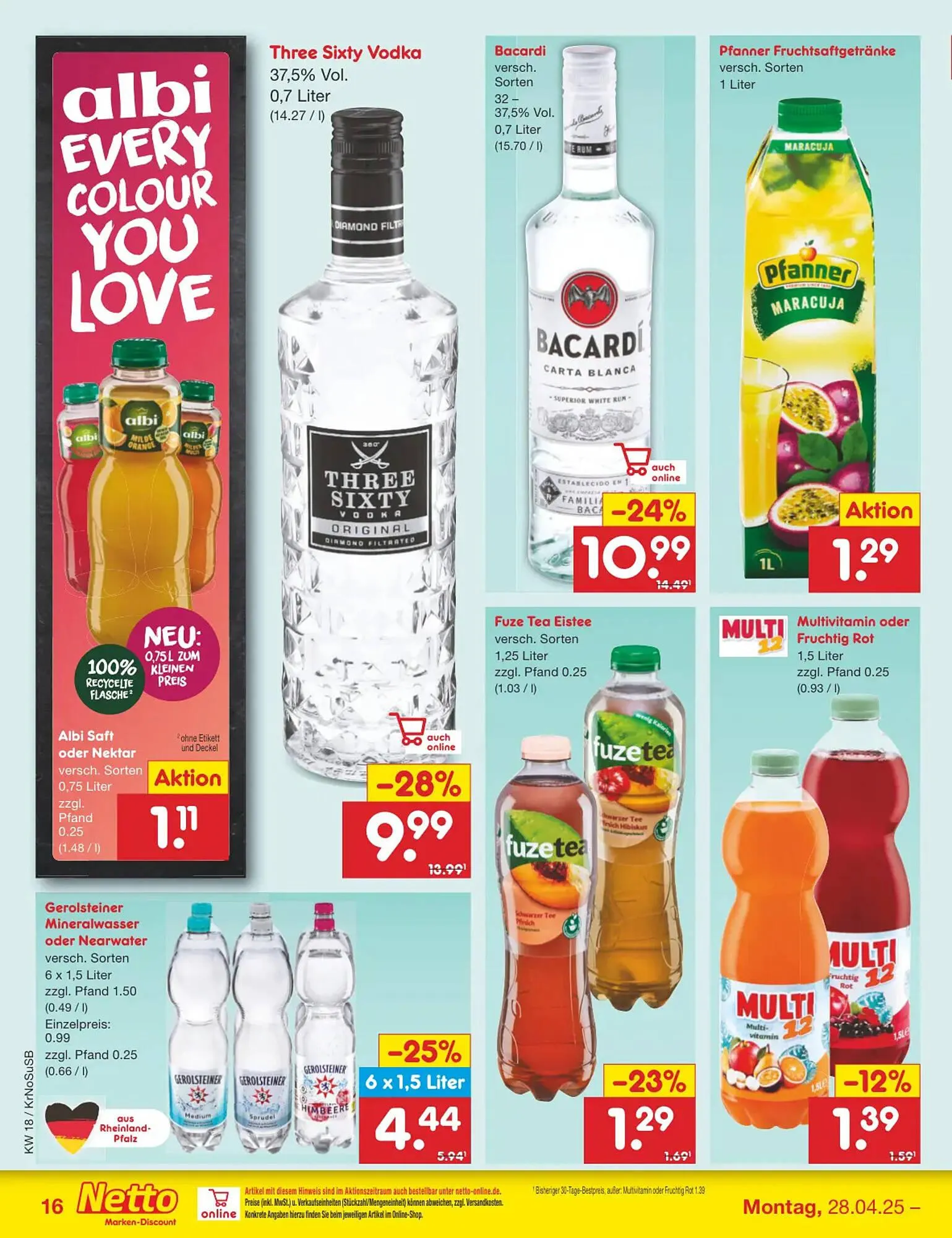 Netto Marken-Discount DE folder van 28 april tot 3 mei 2025 - Folder pagina 22