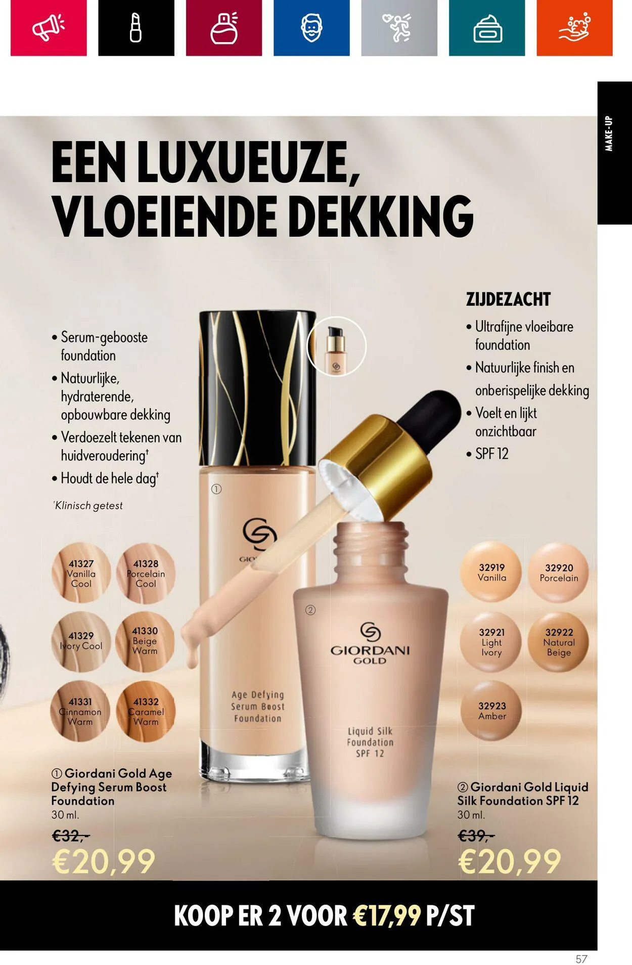 Oriflame Actuele folder van 28 juni tot 18 juli 2023 - Folder pagina 57