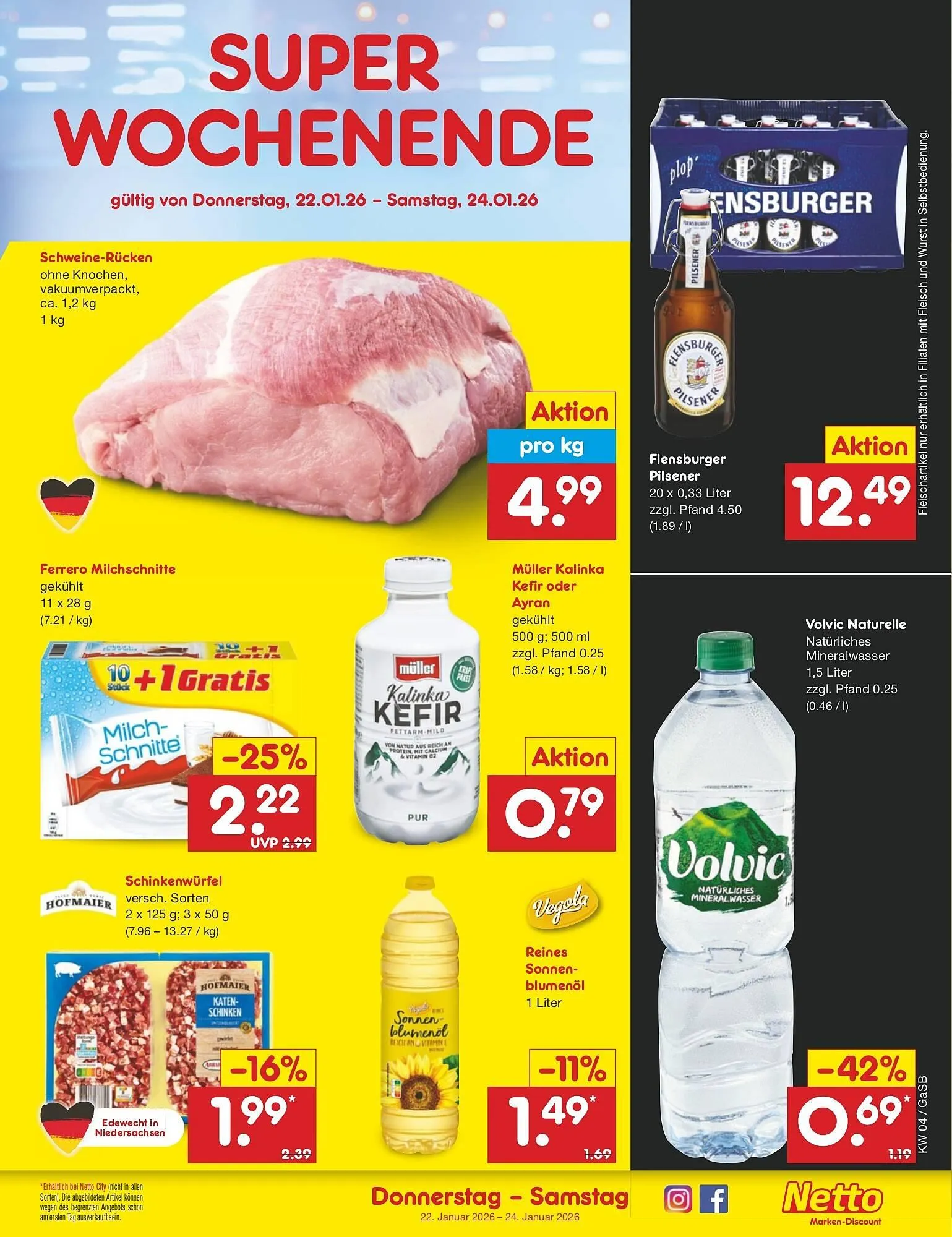 Netto Marken-Discount DE folder van 19 januari tot 24 januari 2026 - Folder pagina 43