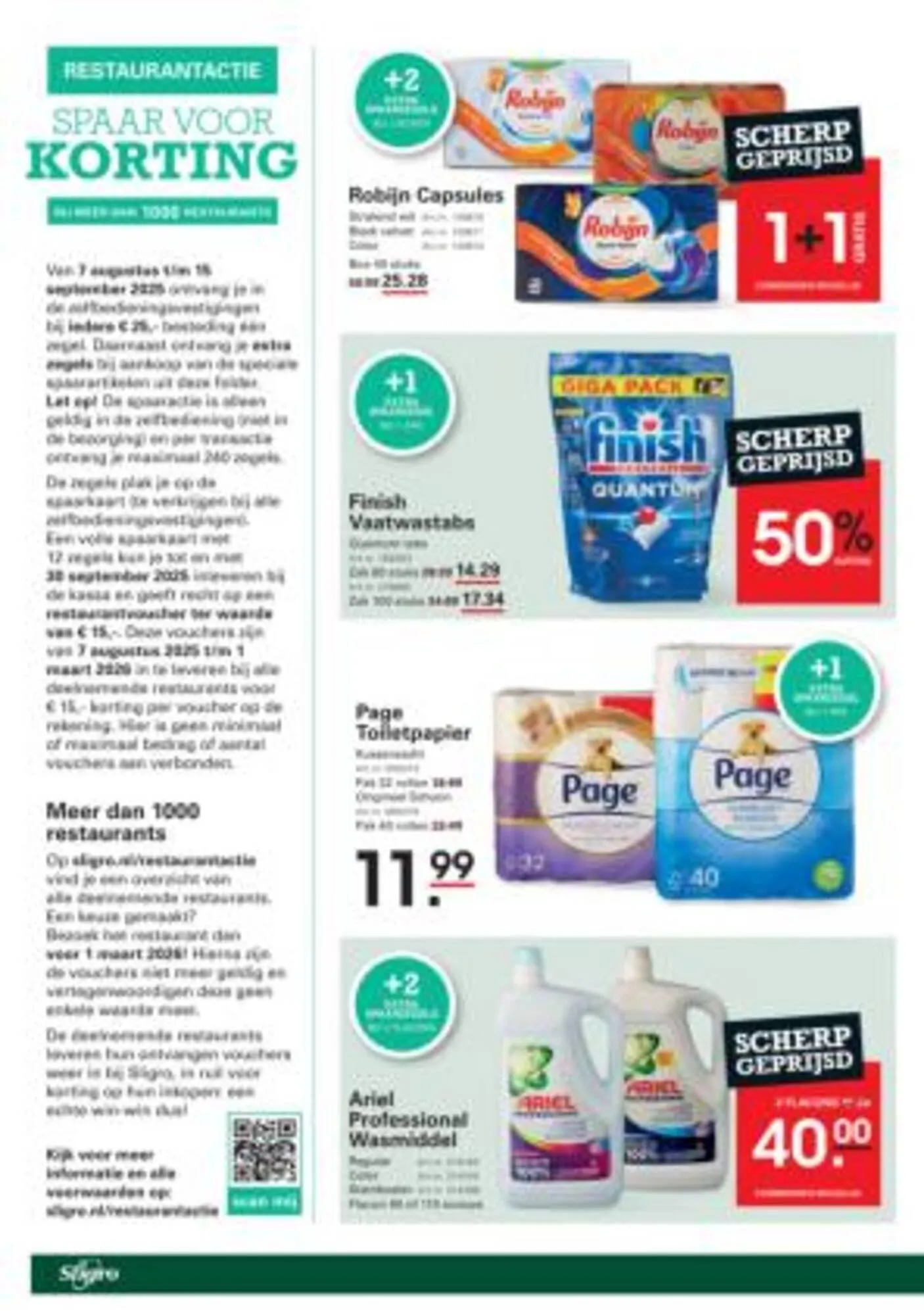 Sligro folder van 28 augustus tot 15 september 2025 - Folder pagina 16