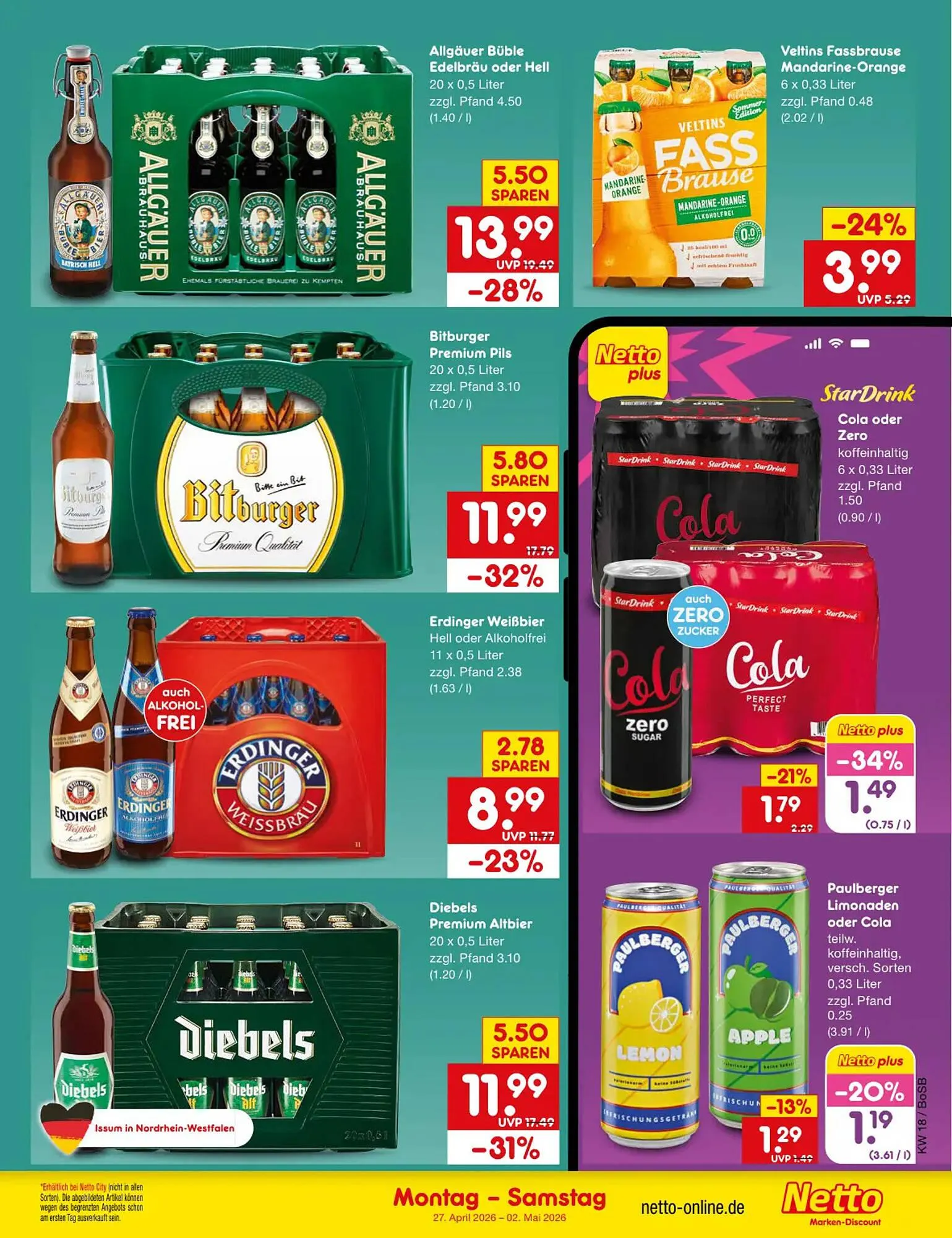 Netto Marken-Discount DE folder van 27 april tot 2 mei 2026 - Folder pagina 23