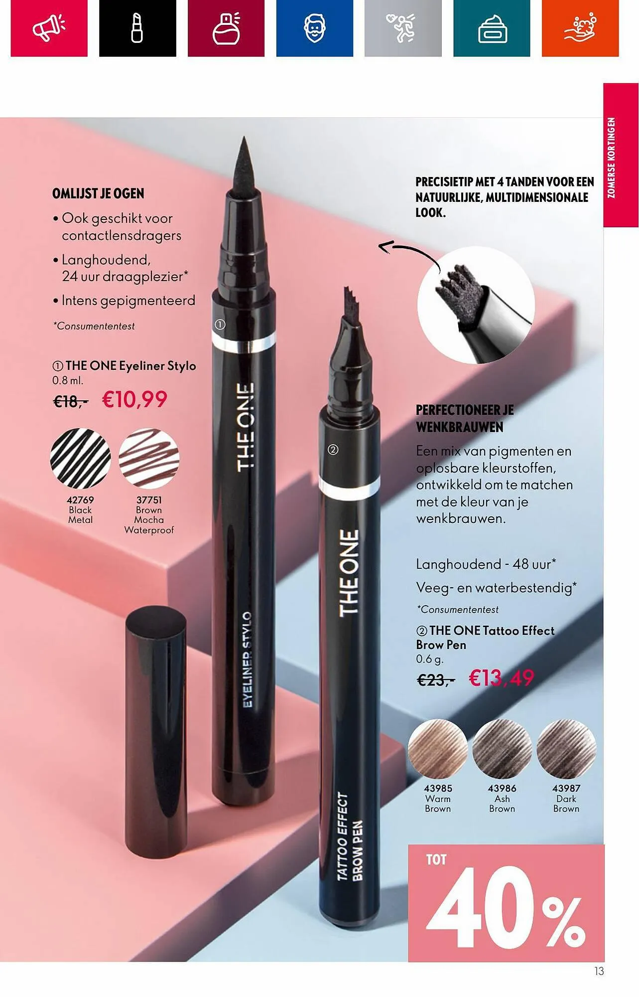 Oriflame folder van 18 juli tot 1 augustus 2023 - Folder pagina 13