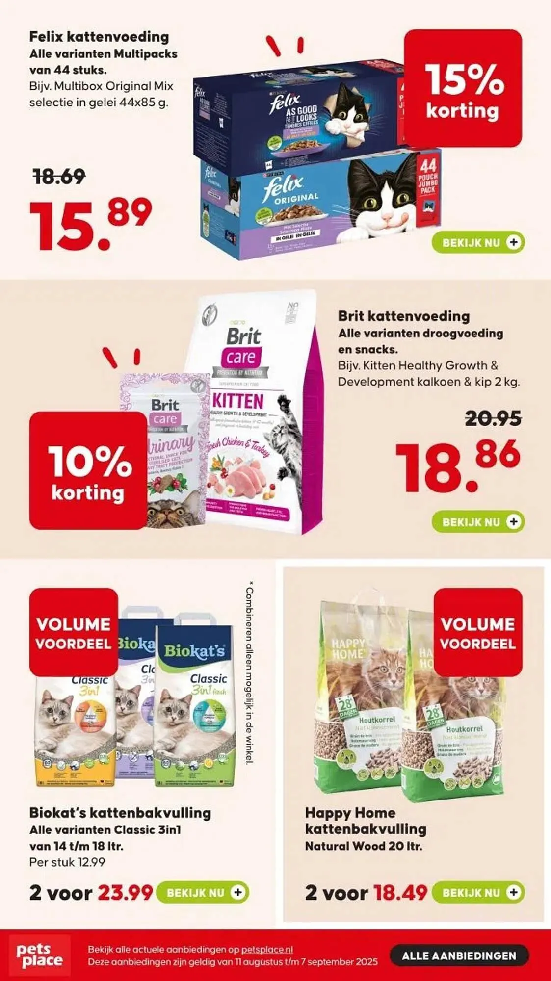 Pets Place folder van 24 augustus tot 7 september 2025 - Folder pagina 11
