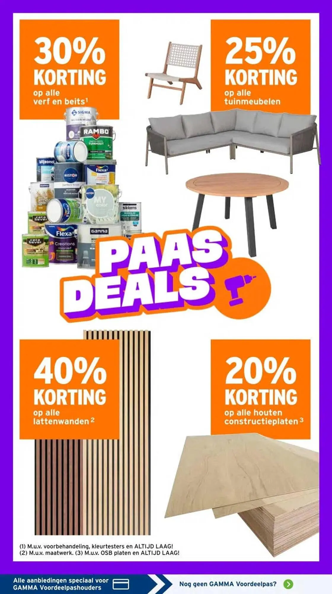 GAMMA folder van 30 maart tot 5 april 2026 - Folder pagina 8