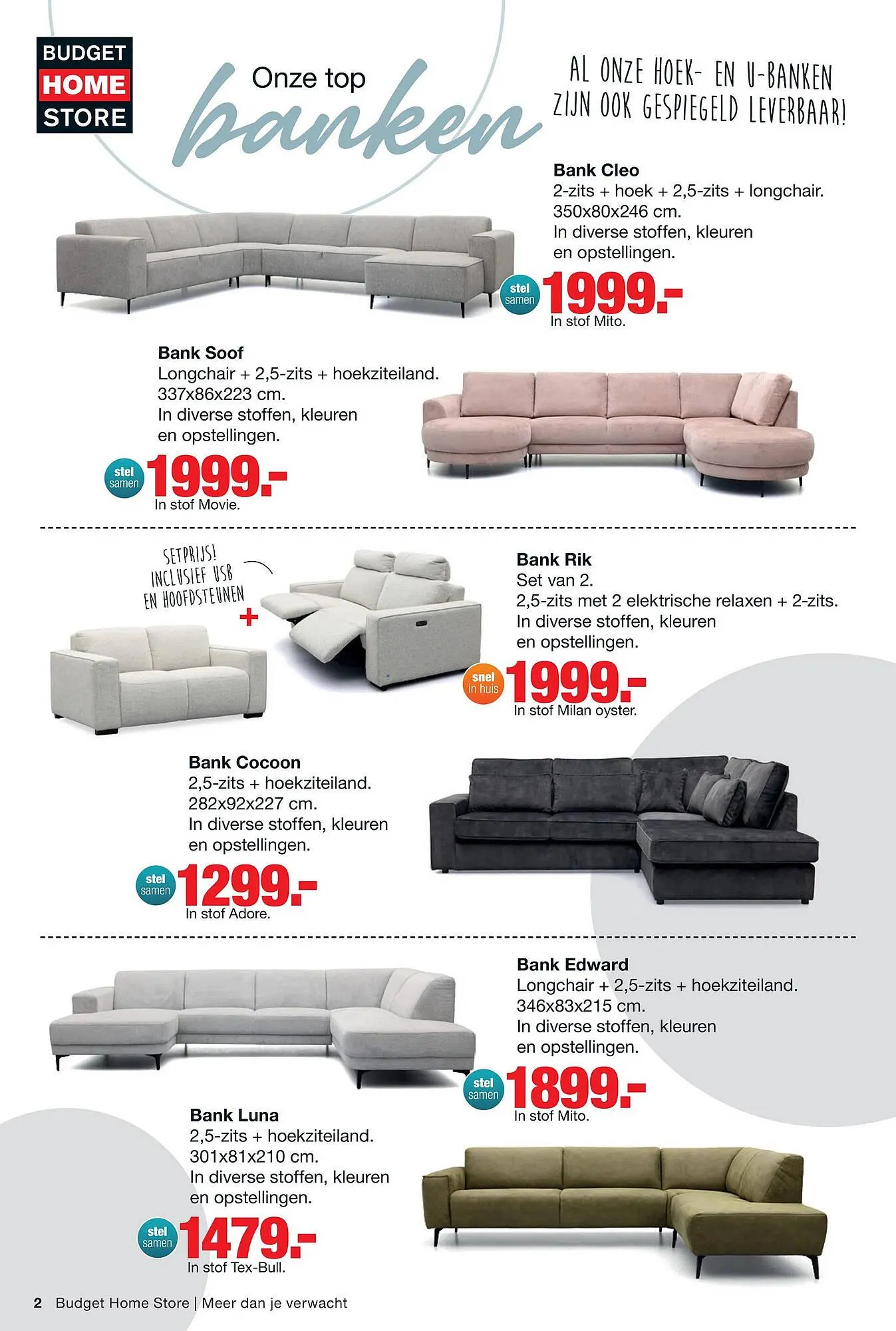 Budget Home Store folder van 26 oktober tot 23 november 2025 - Folder pagina 2