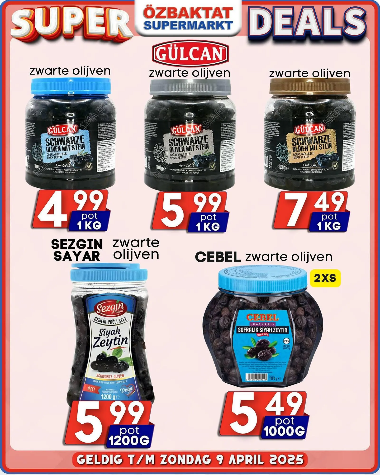 Özbaktat Supermarkt folder van 27 januari tot 9 april 2025 - Folder pagina 15