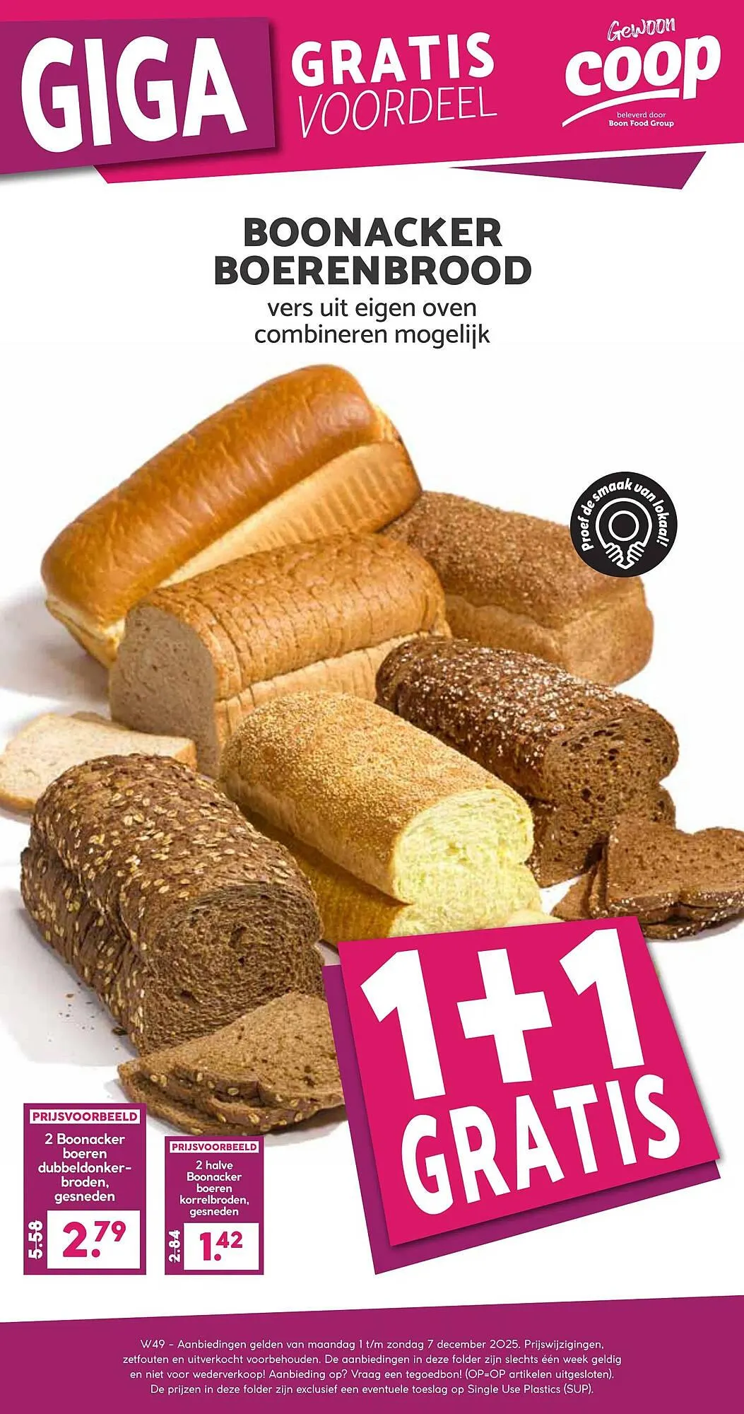 Coop folder van 1 december tot 7 december 2025 - Folder pagina 1