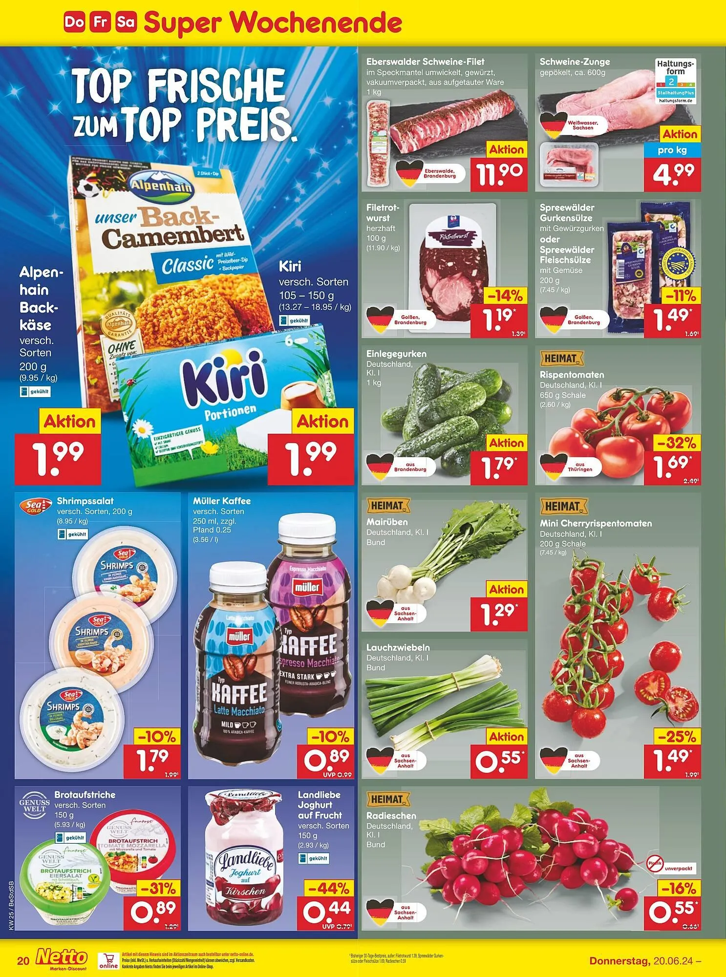 Netto Marken-Discount DE folder van 17 juni tot 22 juni 2024 - Folder pagina 28