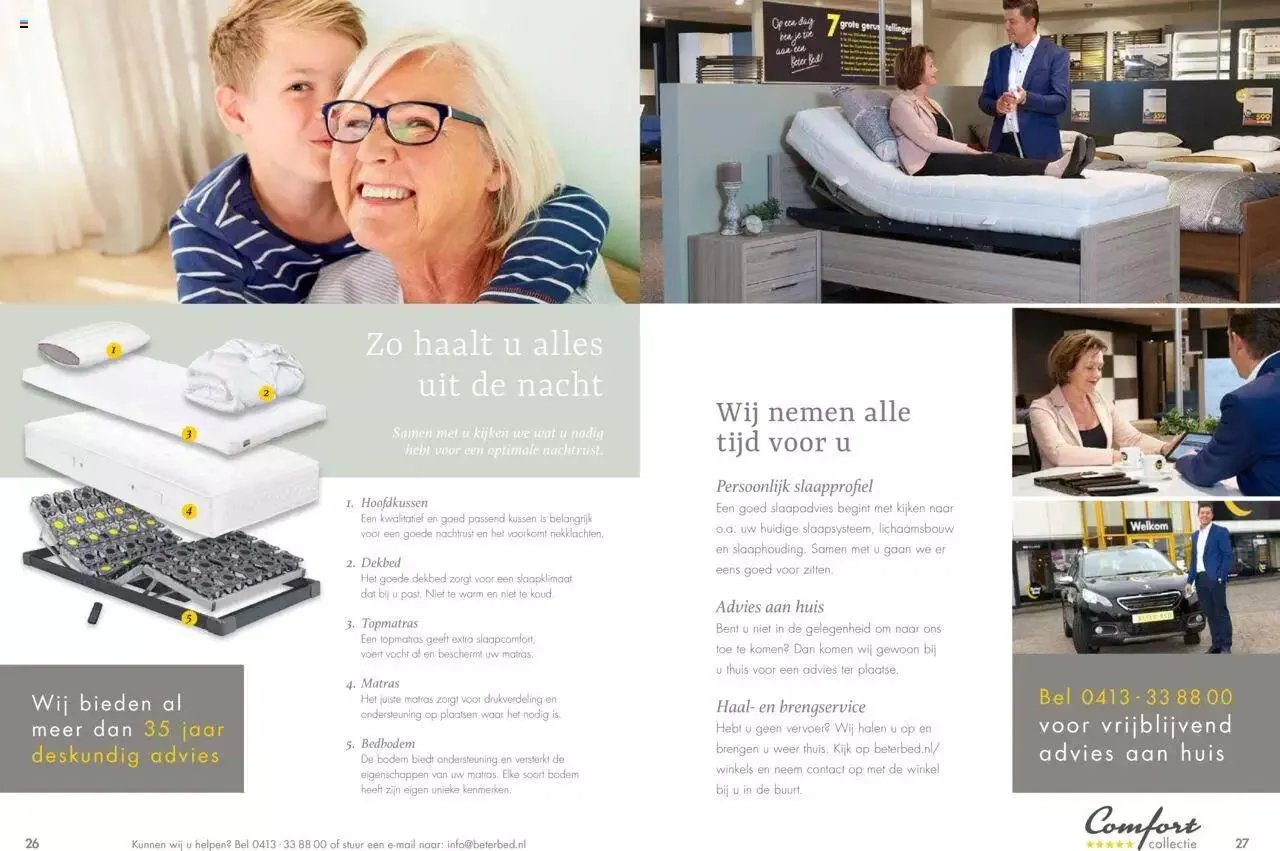 Beter Bed - Comfort Collectie brochure van 2 februari tot 31 december 2023 - Folder pagina 14