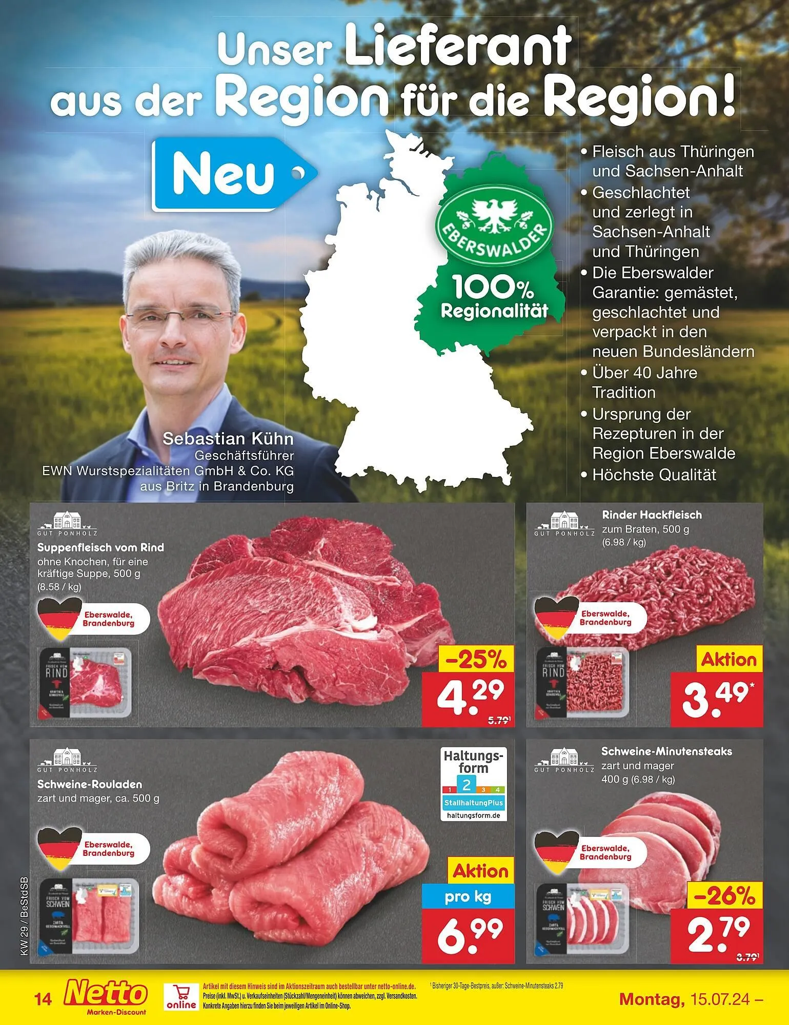 Netto Marken-Discount DE folder van 15 juli tot 20 juli 2024 - Folder pagina 16