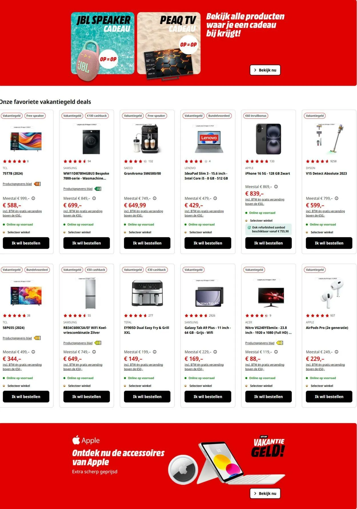 Media Markt Actuele folder van 20 mei tot 3 juni 2025 - Folder pagina 2
