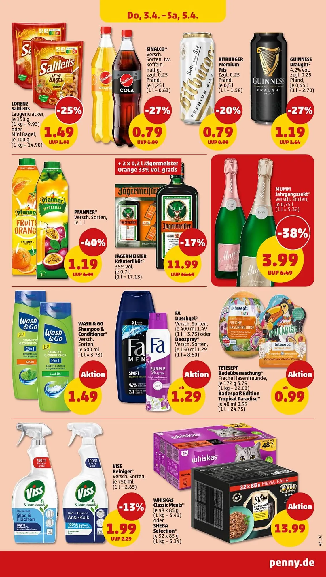 Penny DE folder van 31 maart tot 5 april 2025 - Folder pagina 43
