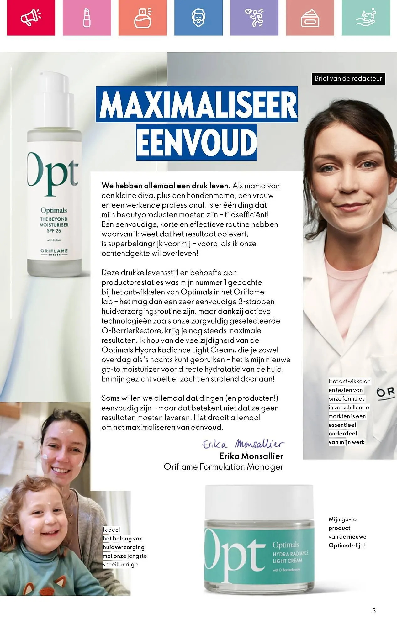 Oriflame folder van 31 maart tot 19 april 2025 - Folder pagina 3