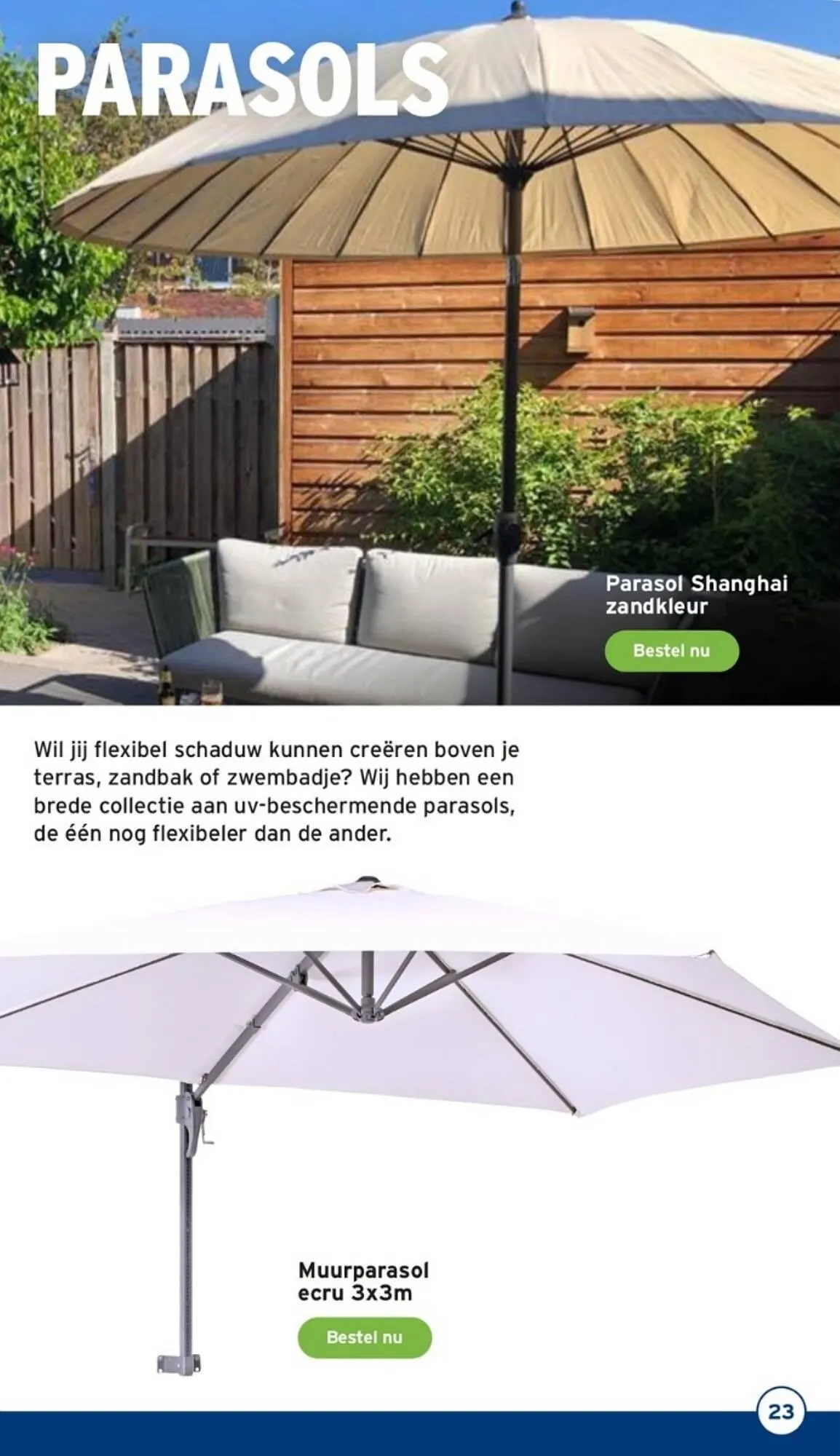 GAMMA tuinmagazine meubels van 7 mei tot 31 juli 2023 - Folder pagina 23