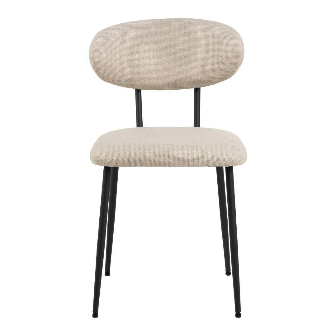 by fonQ basic Ebba Eetkamerstoel - Beige