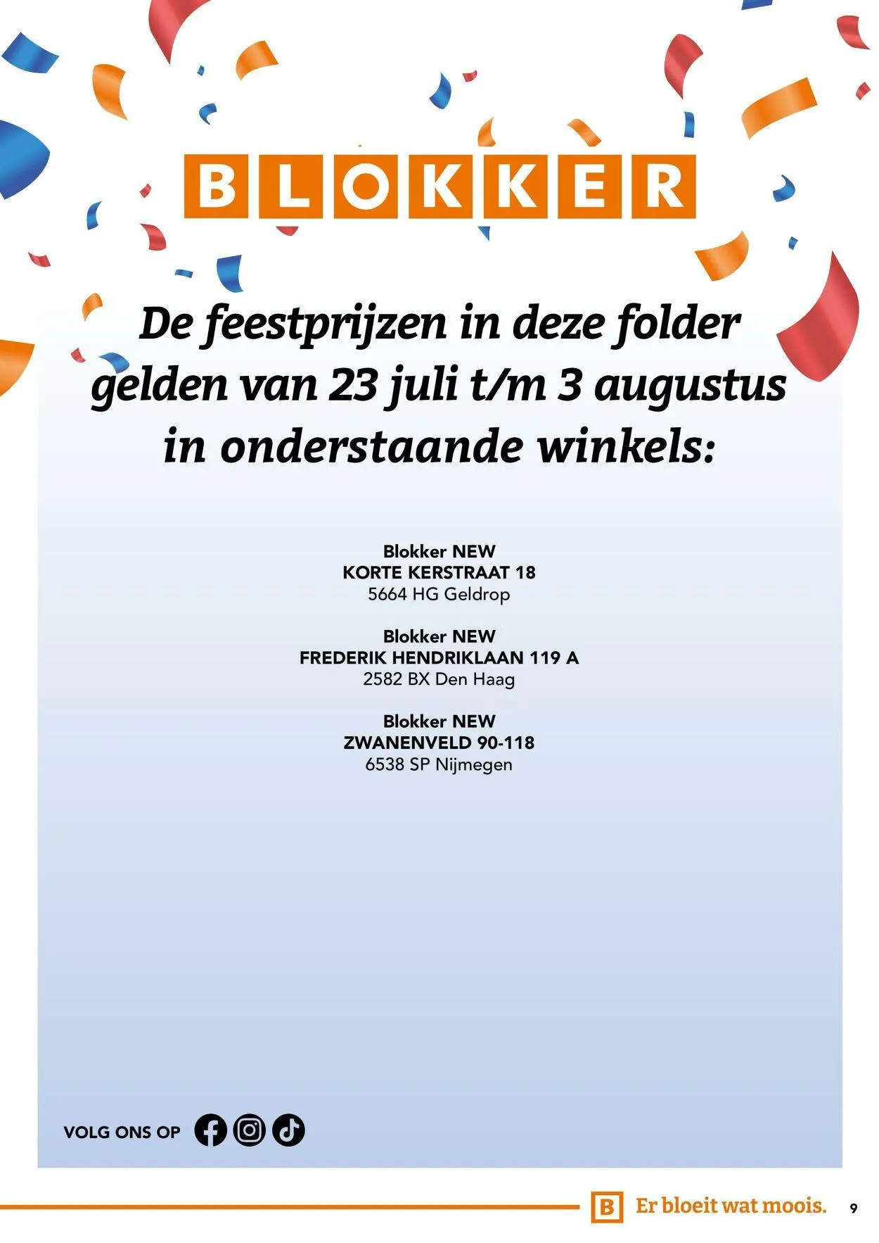 Blokker van 28 juli tot 4 augustus 2025 - Folder pagina 9