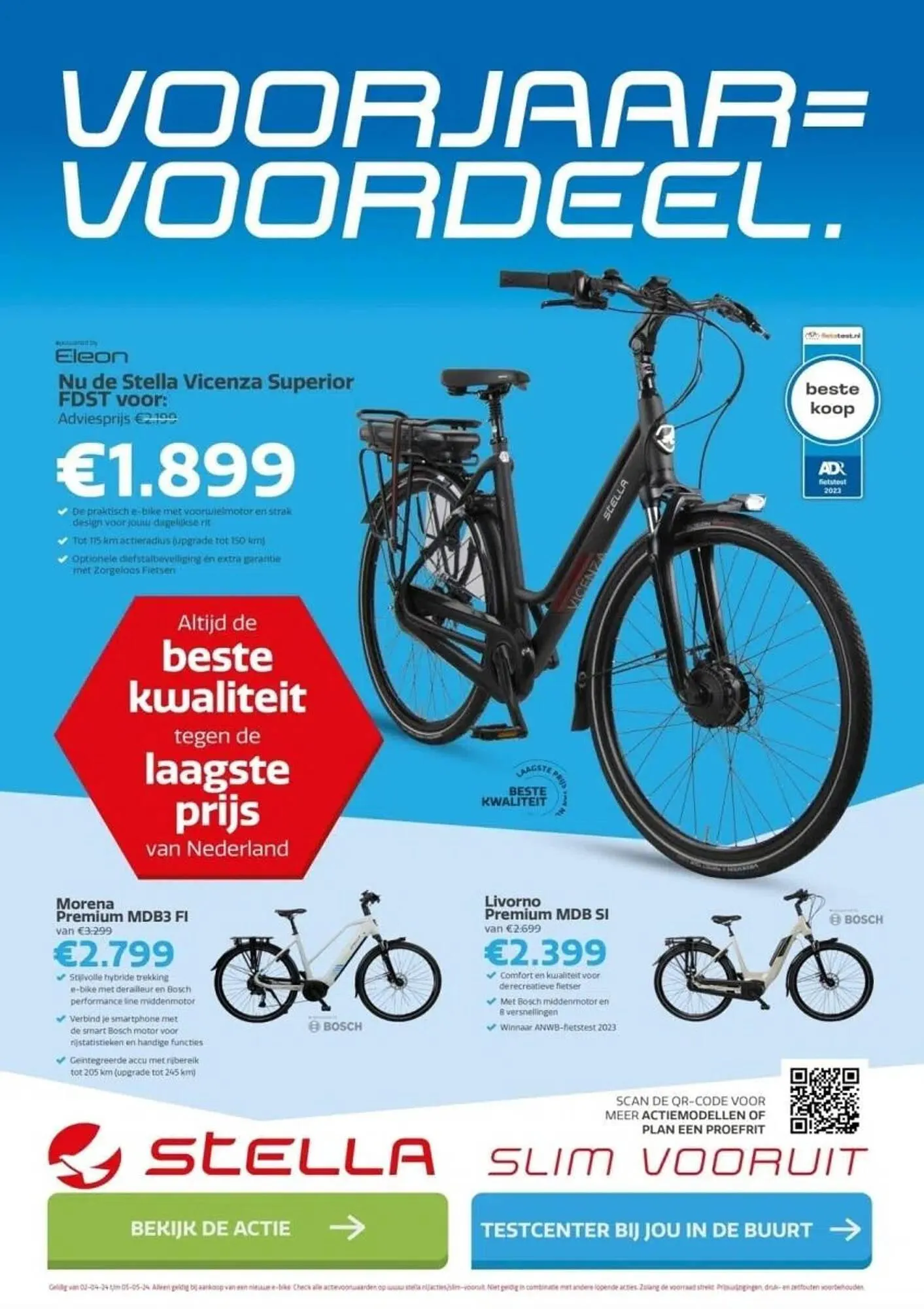 Stella fietsen folder van 2 april tot 5 mei 2024 - Folder pagina 