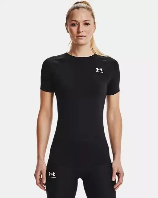 Camiseta de manga corta HeatGear® Compression para mujer