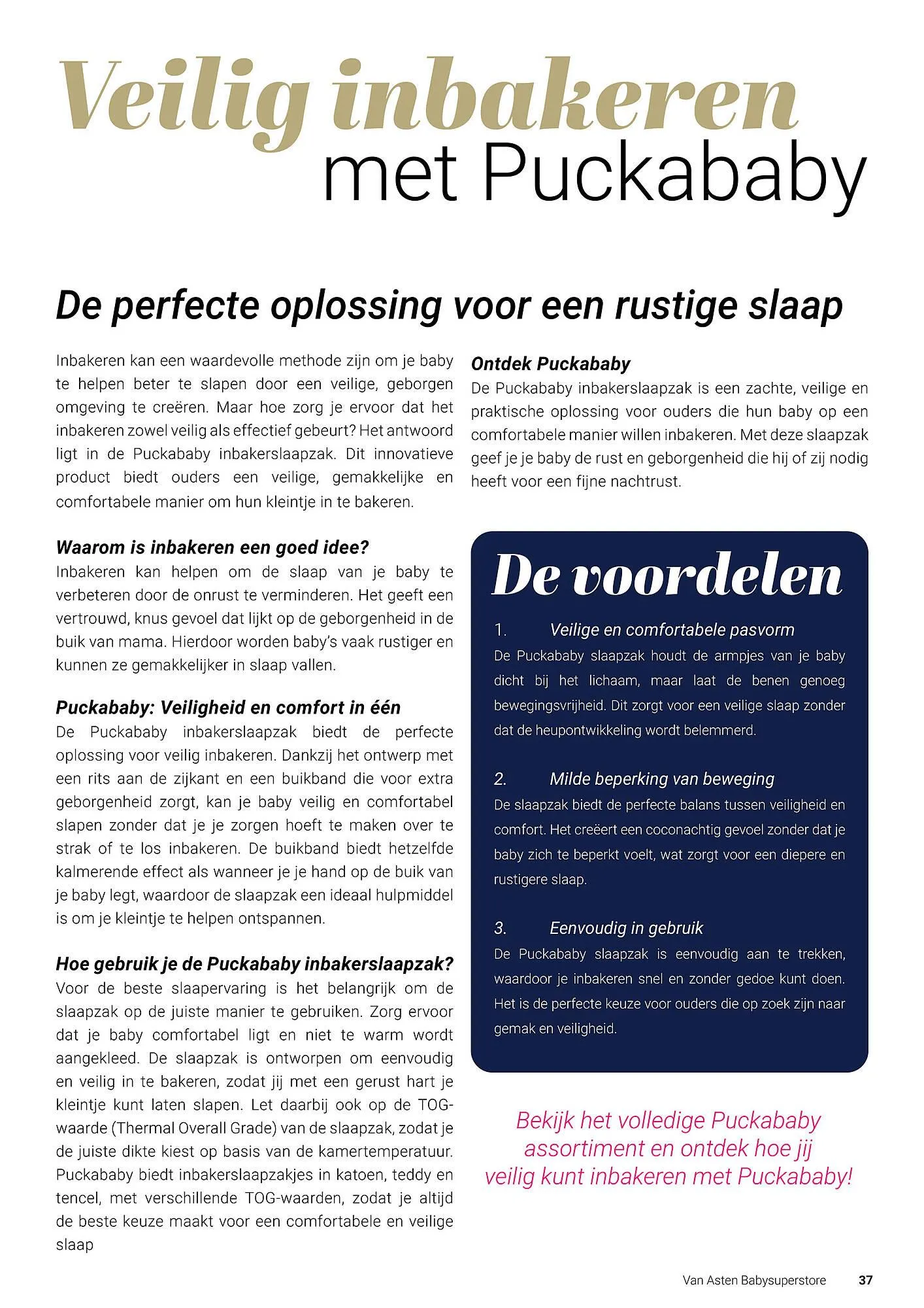 Van Asten BabySuperstore folder van 4 april tot 30 april 2025 - Folder pagina 37