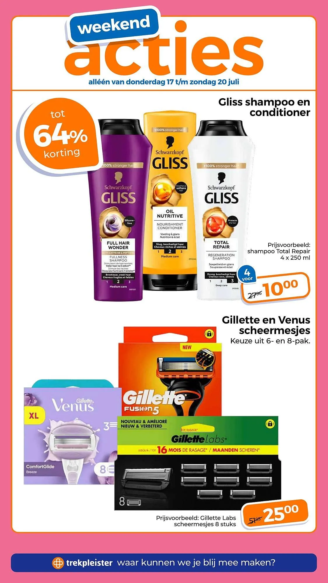 Trekpleister folder van 15 juli tot 20 juli 2025 - Folder pagina 4