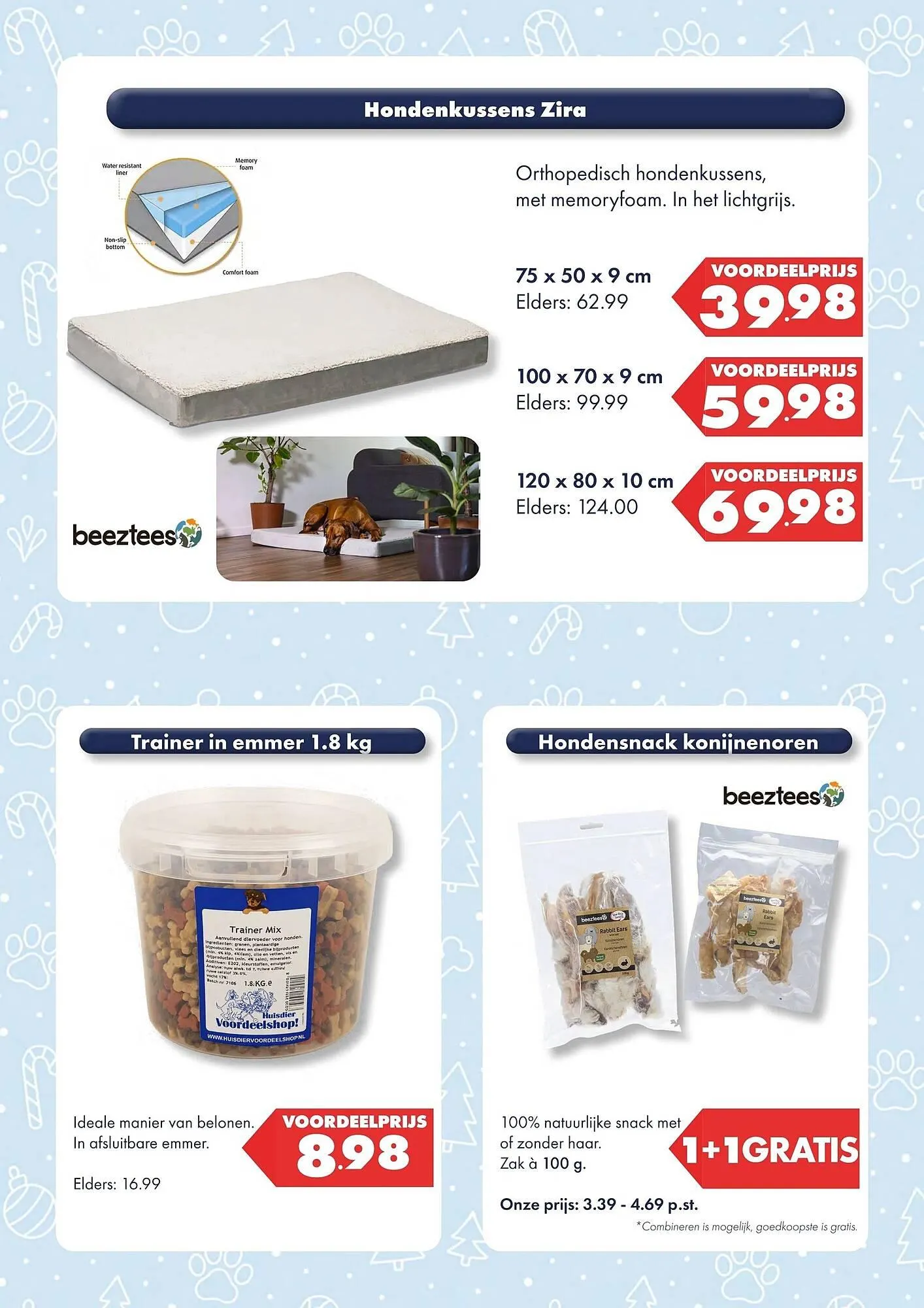 Huisdier Voordeelshop folder van 1 december tot 23 december 2025 - Folder pagina 3