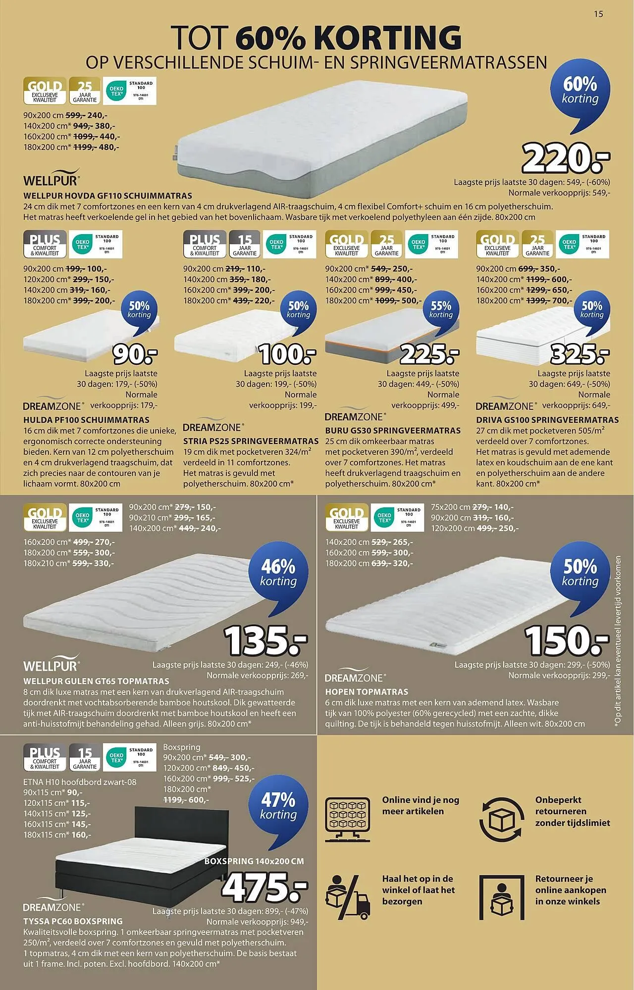 Jysk folder van 17 maart tot 30 maart 2025 - Folder pagina 15