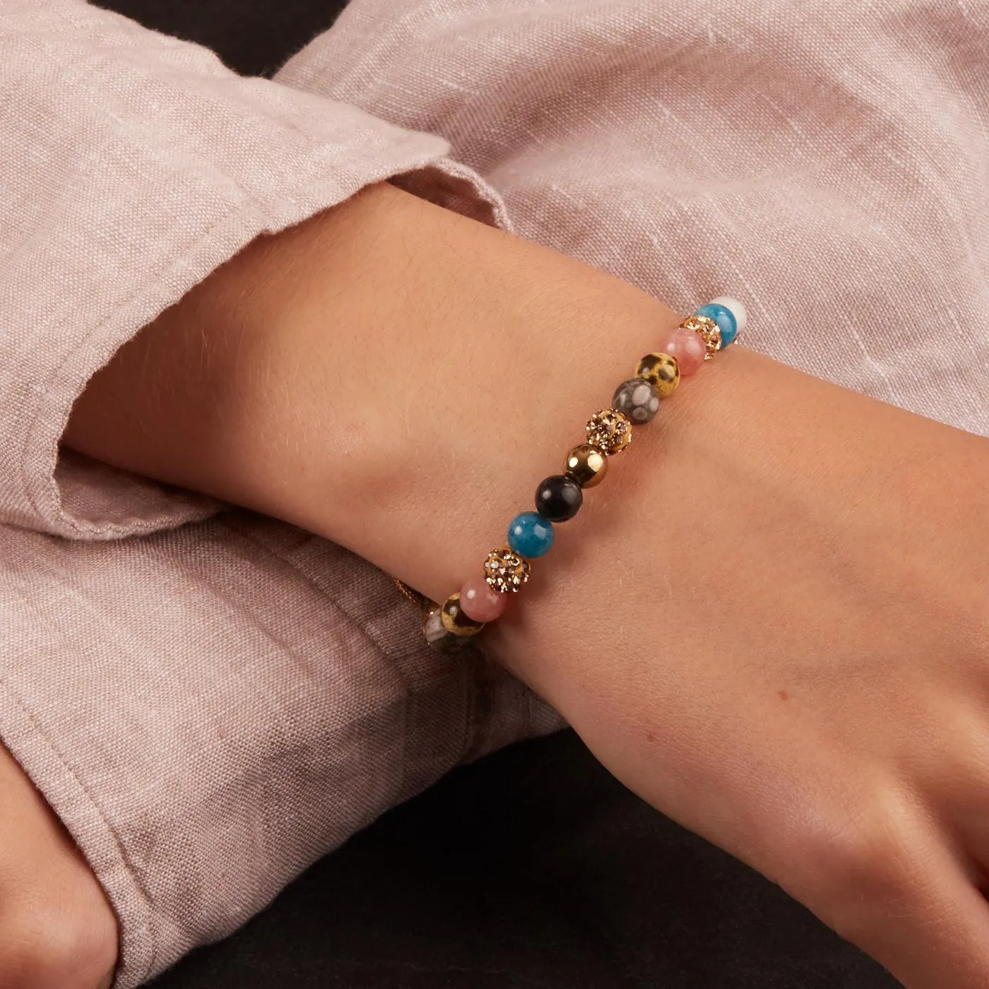 Spiral Yvet Armband 83298 (Lengte: 17.50-19.00 cm)