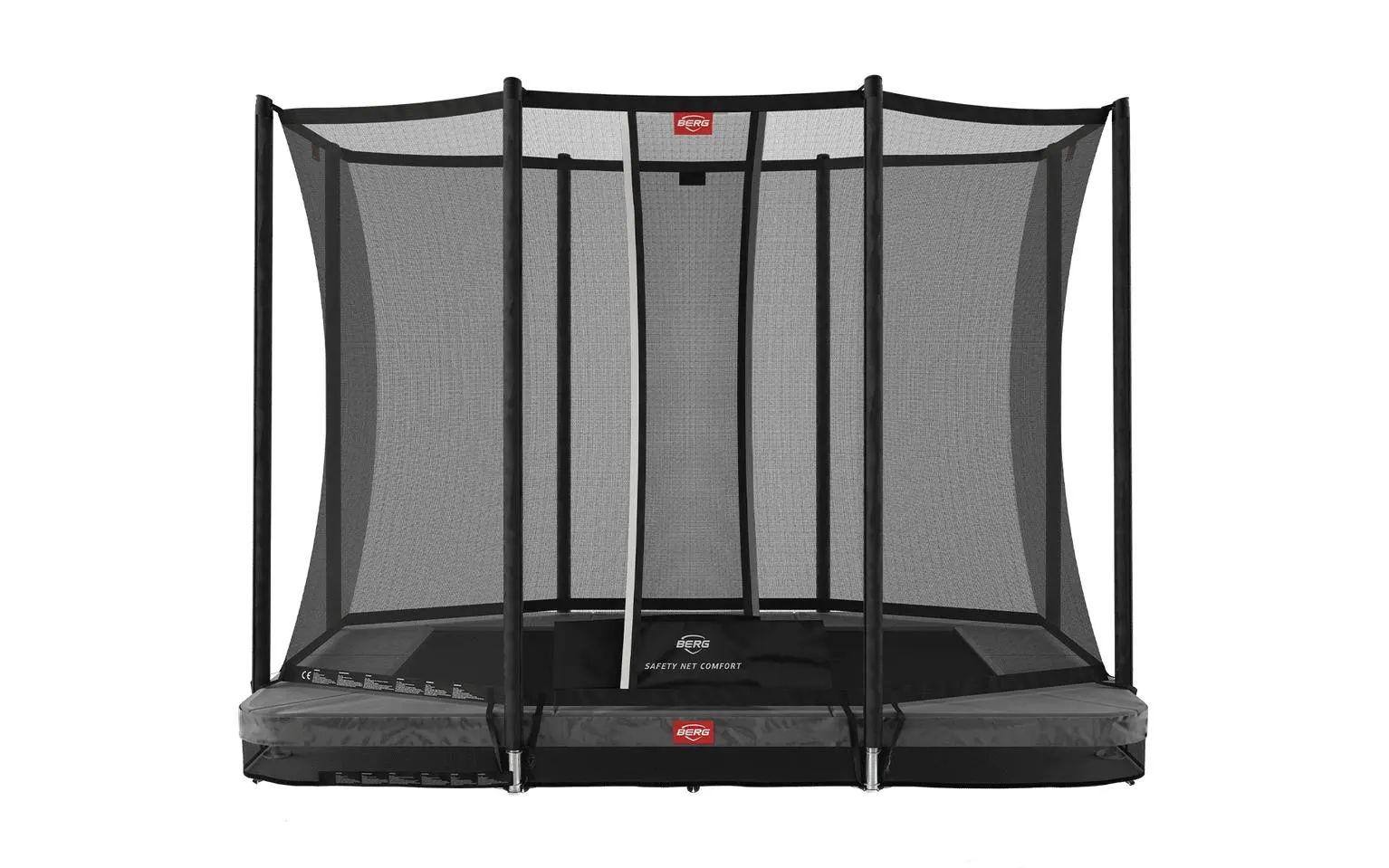 BERG Ultim Favorit InGround 280 Grey + Safety Net Comfort