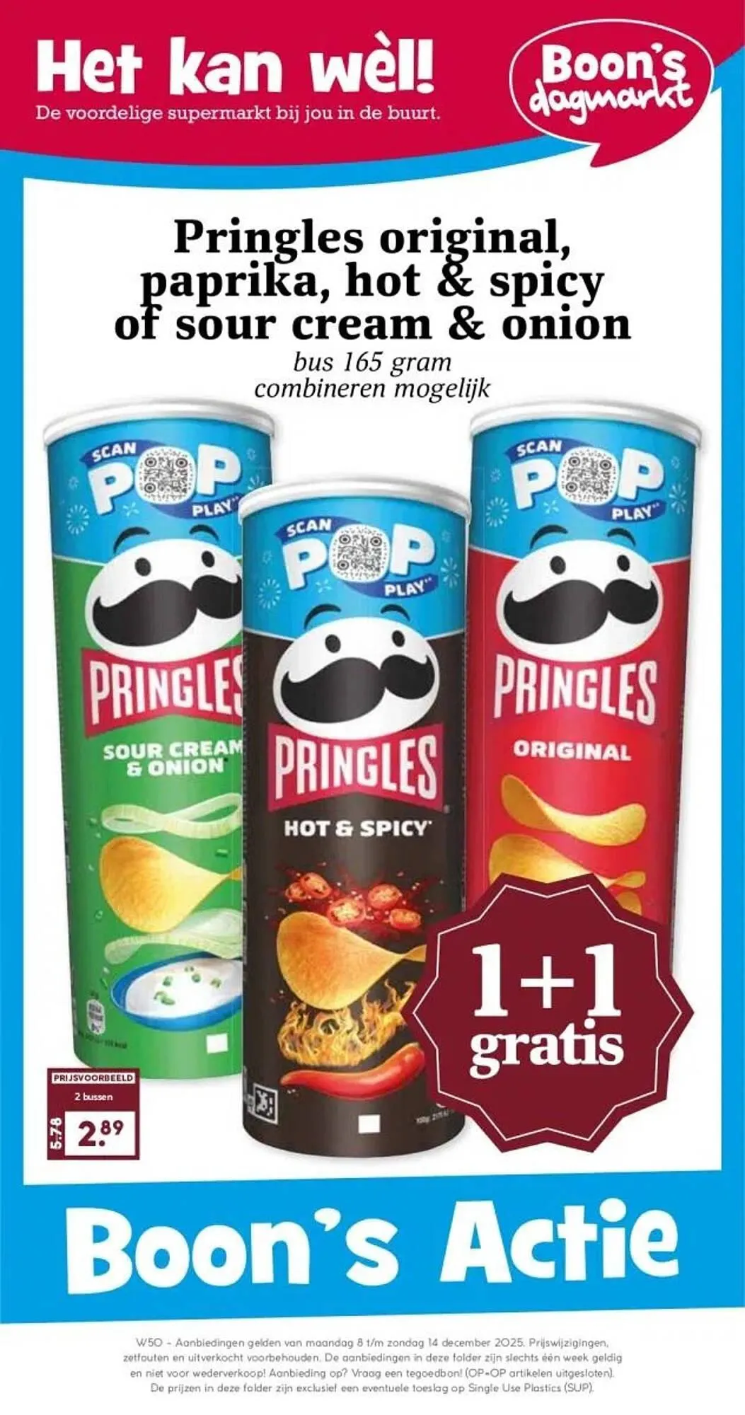 Boon`s Markt folder van 8 december tot 14 december 2025 - Folder pagina 1