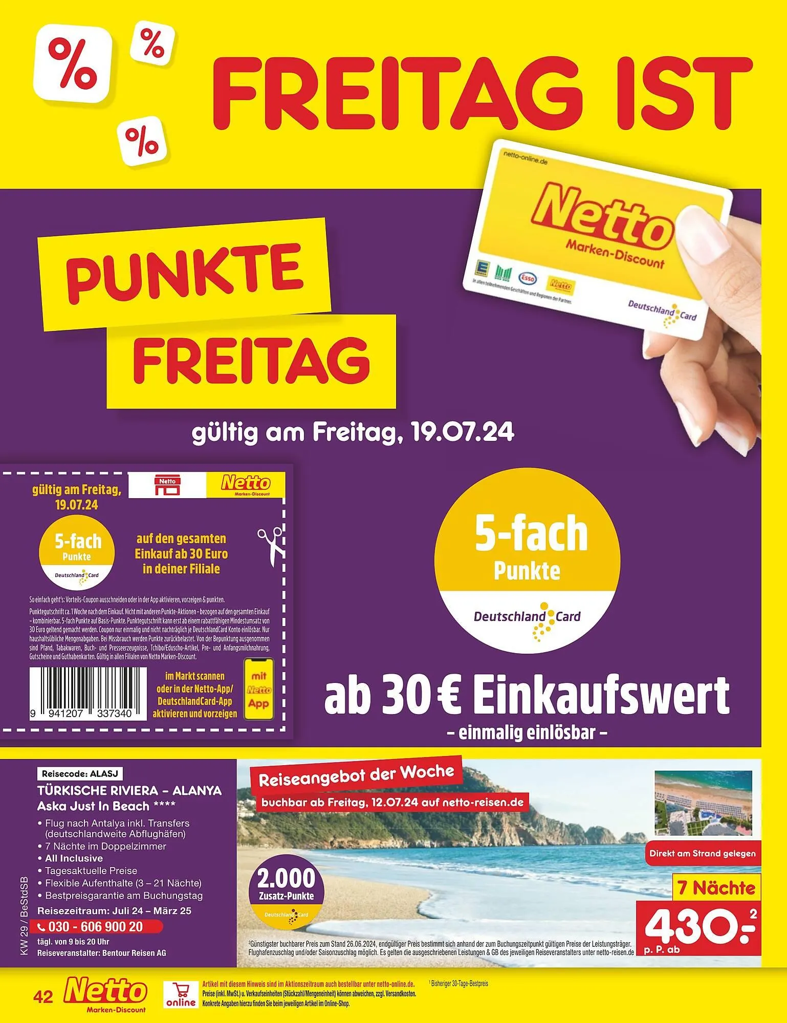 Netto Marken-Discount DE folder van 15 juli tot 20 juli 2024 - Folder pagina 48