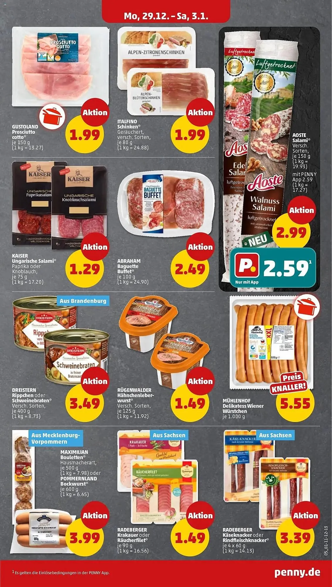 PENNY DE folder van 29 december tot 3 januari 2026 - Folder pagina 5