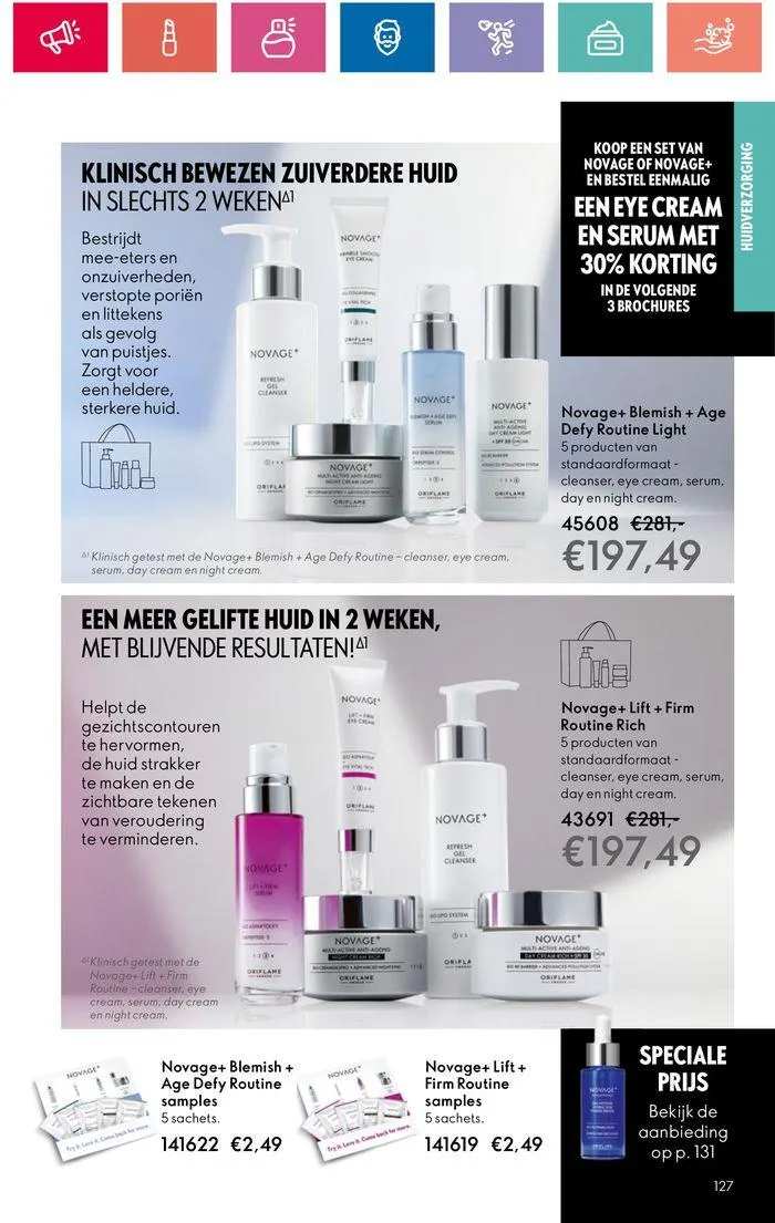 ORIFLAME folder! van 30 mei tot 13 juni 2024 - Folder pagina 127