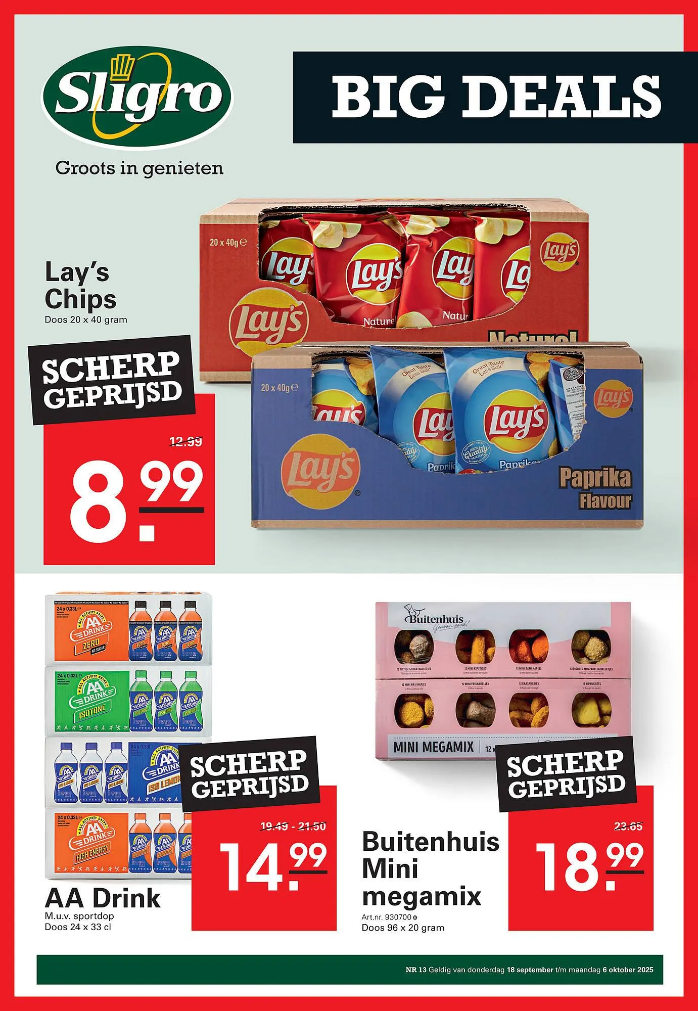 Sligro folder van 18 september tot 6 oktober 2025 - Folder pagina 57