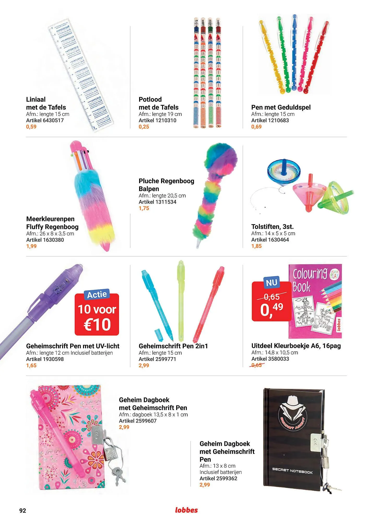 Lobbes folder van 5 september tot 5 december 2025 - Folder pagina 94