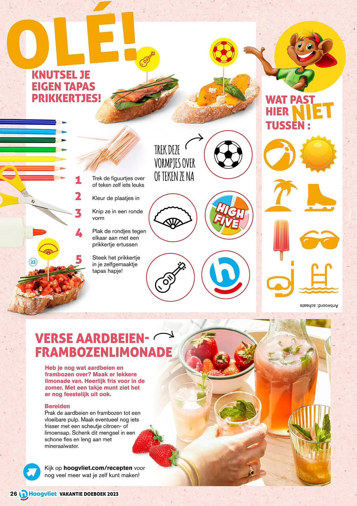 Hoogvliet Vakantie DoeBoek van 21 juni tot 31 augustus 2023 - Folder pagina 26